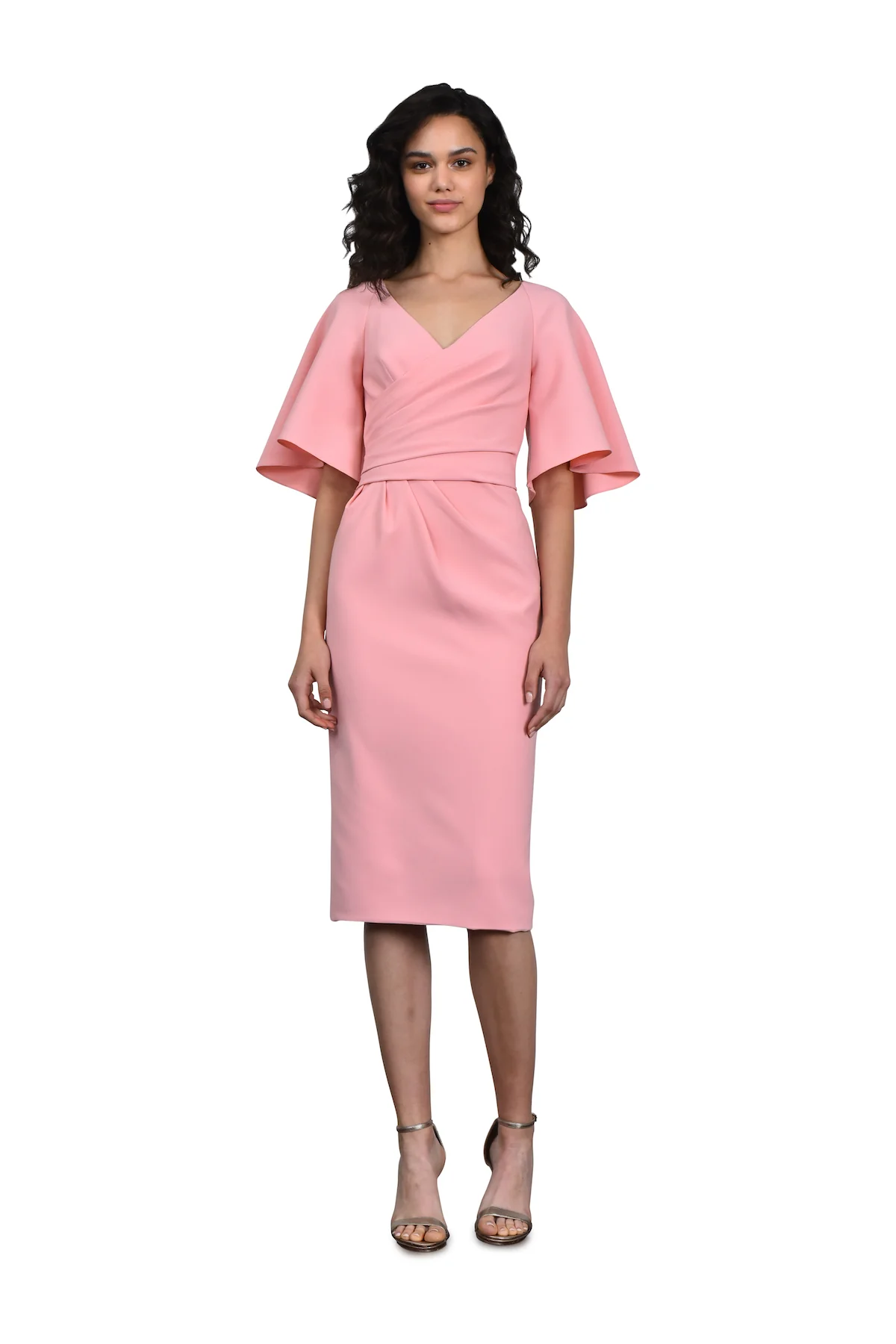 V Neck Cocktail Dress