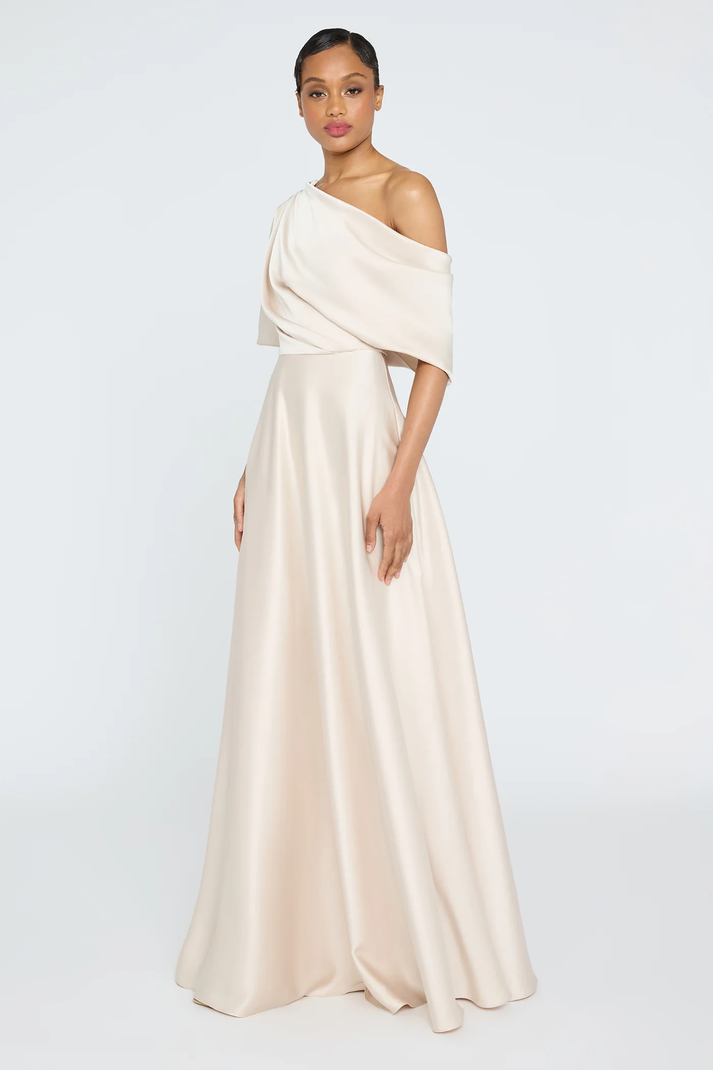 Alessandra Asymmetrical Gown - Image 3