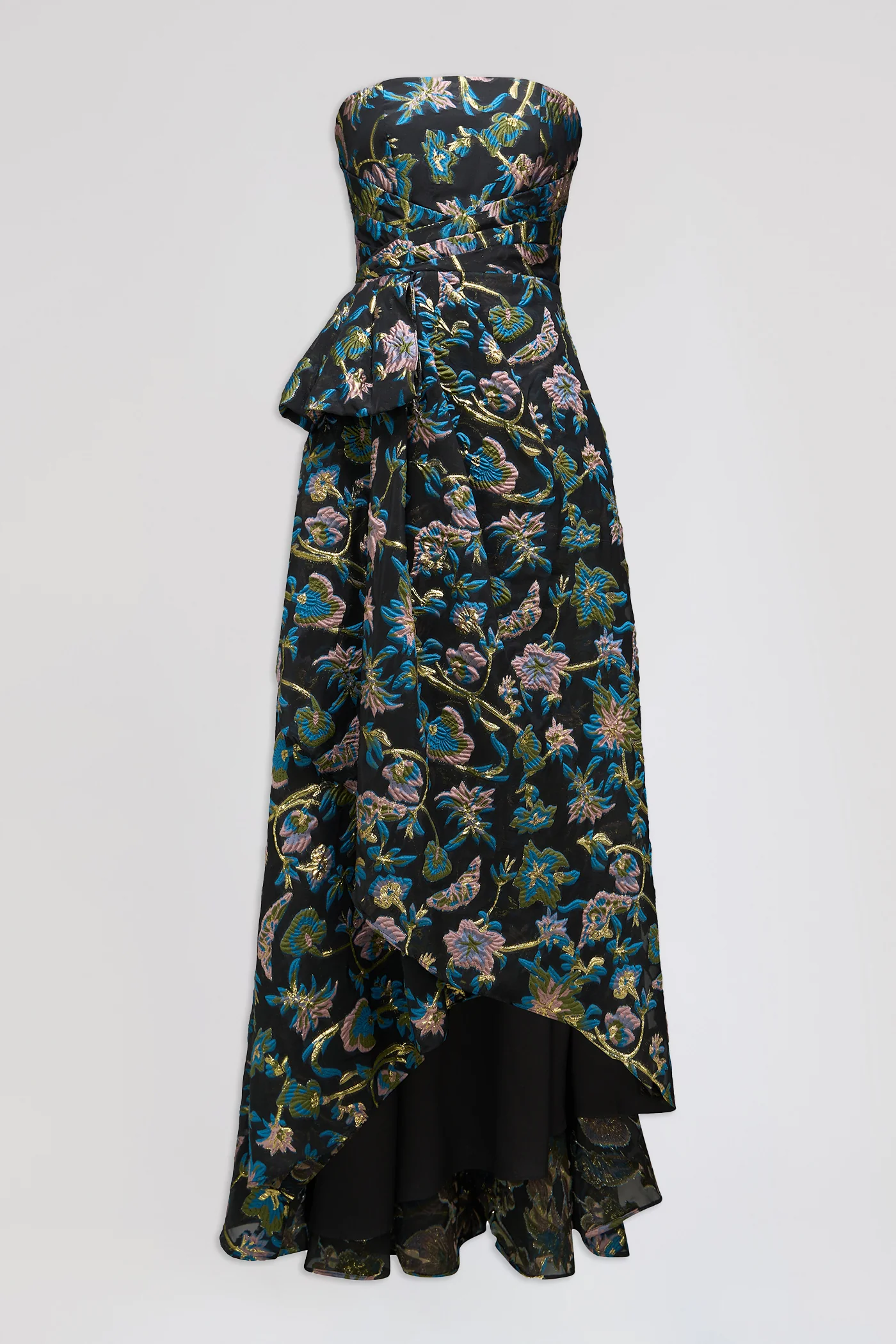 Alice Strapless Draped Gown - Image 7