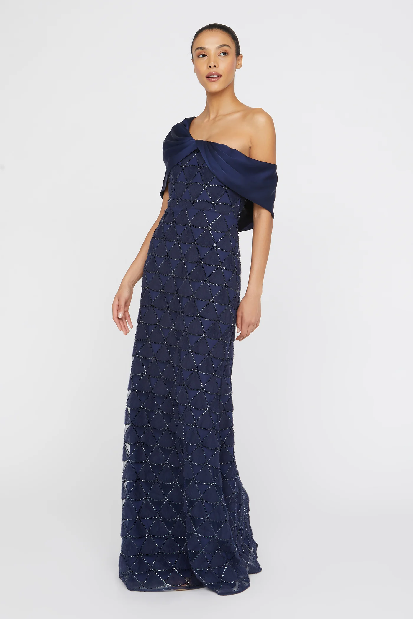 Anabella Textured Tulle Gown - Image 3