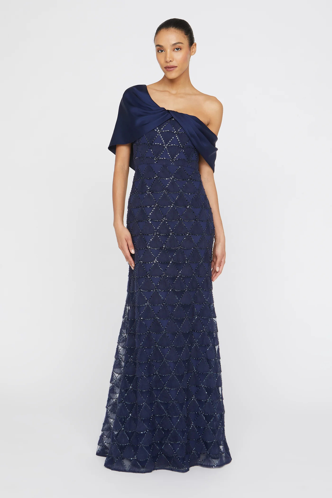 Anabella Textured Tulle Gown - Image 5