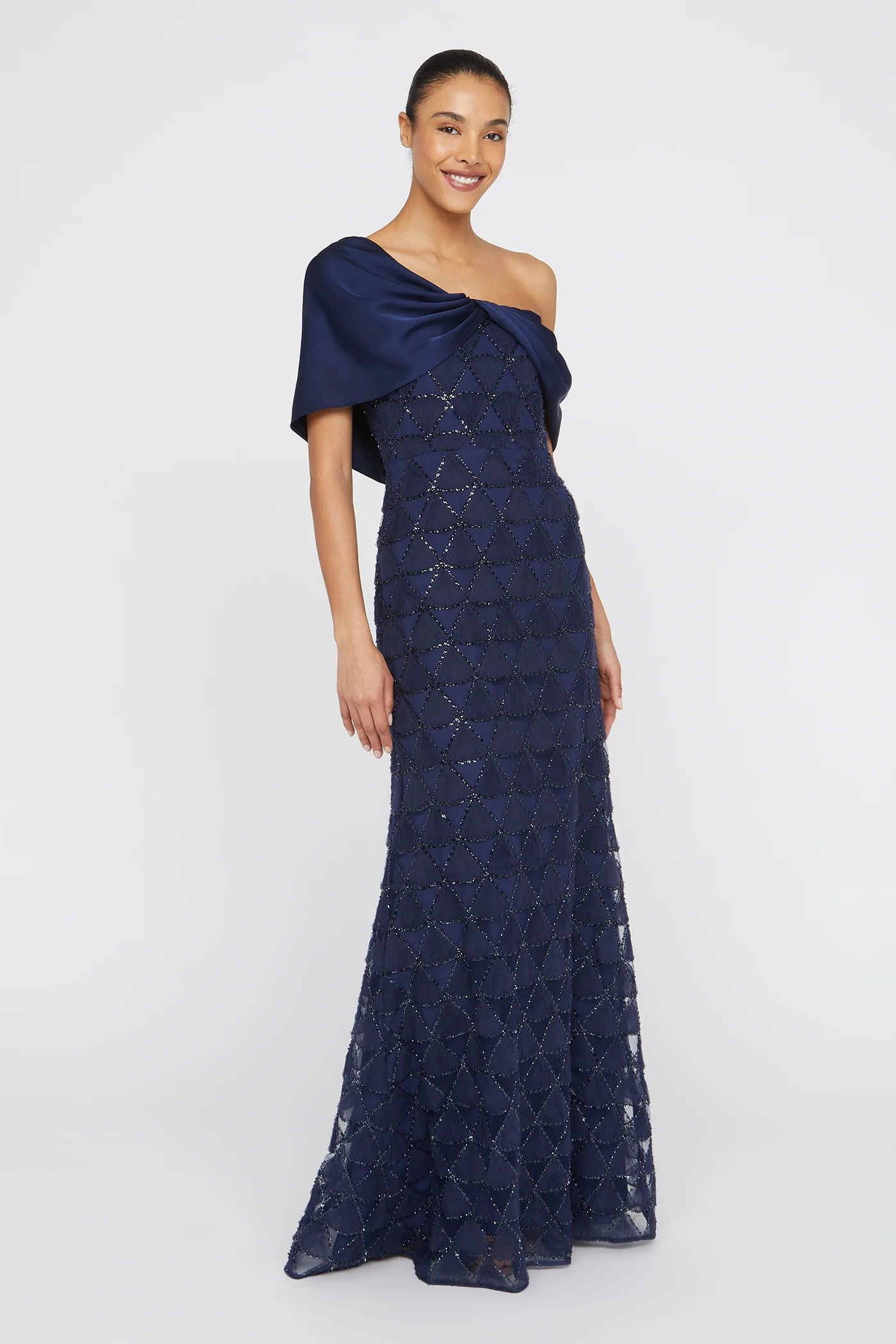 Anabella Textured Tulle Gown - Image 7