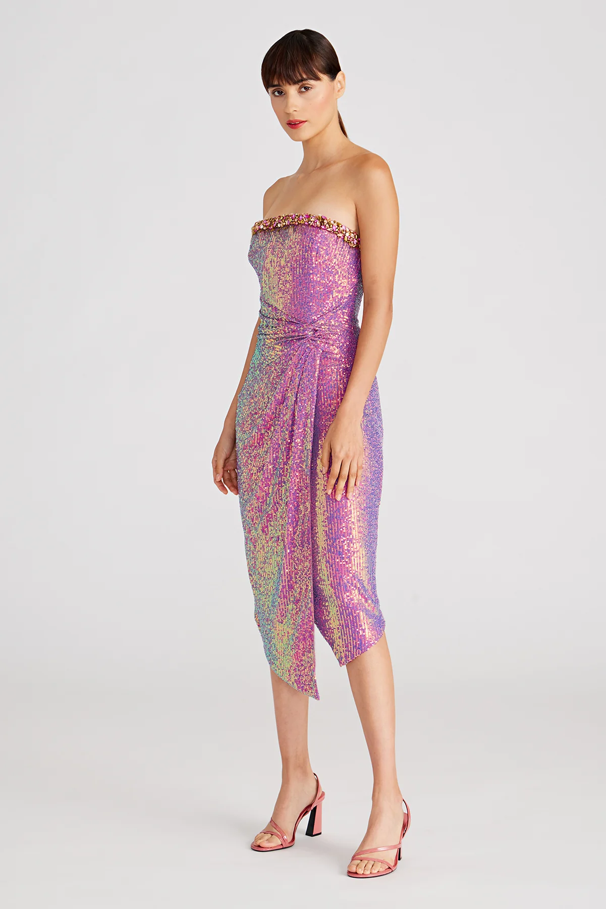 Annika Twist Cocktail Dress - Image 3