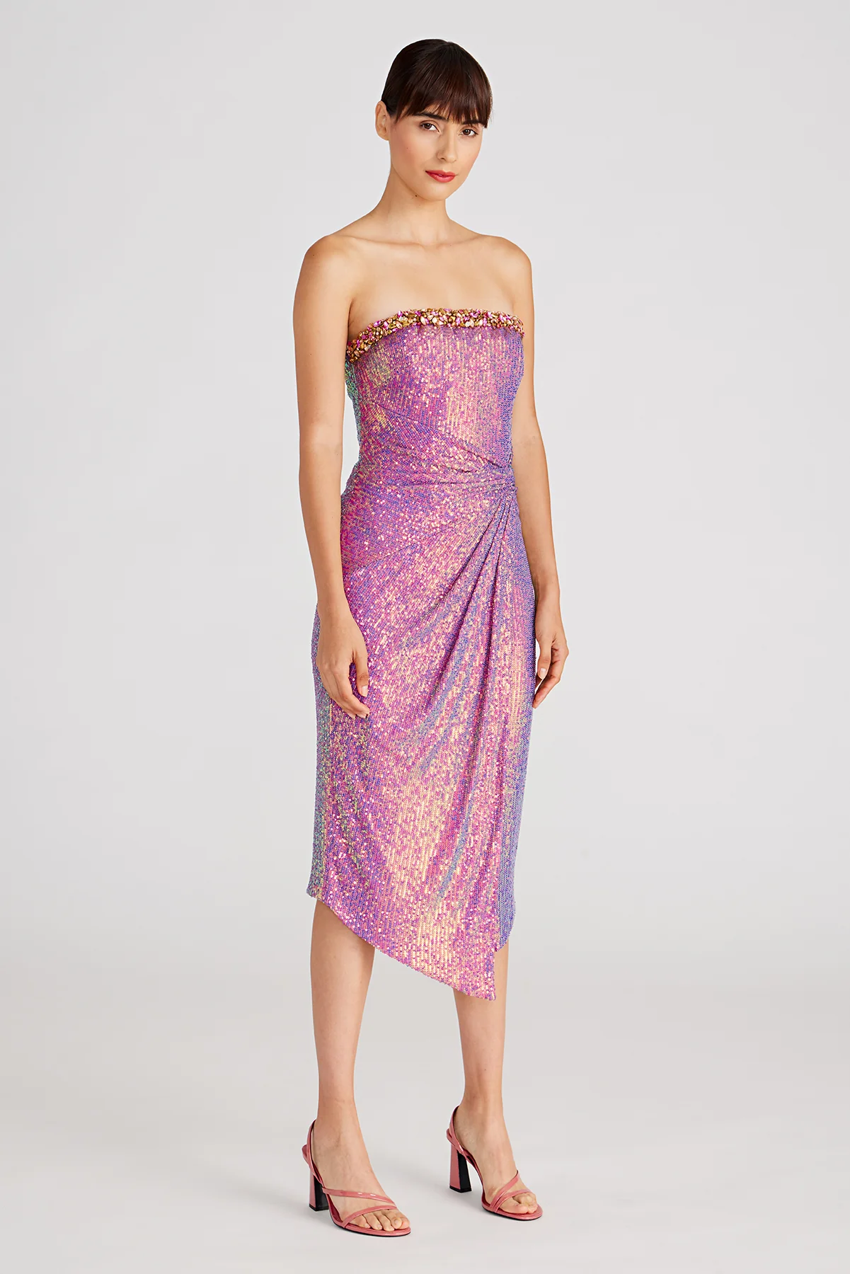 Annika Twist Cocktail Dress - Image 5