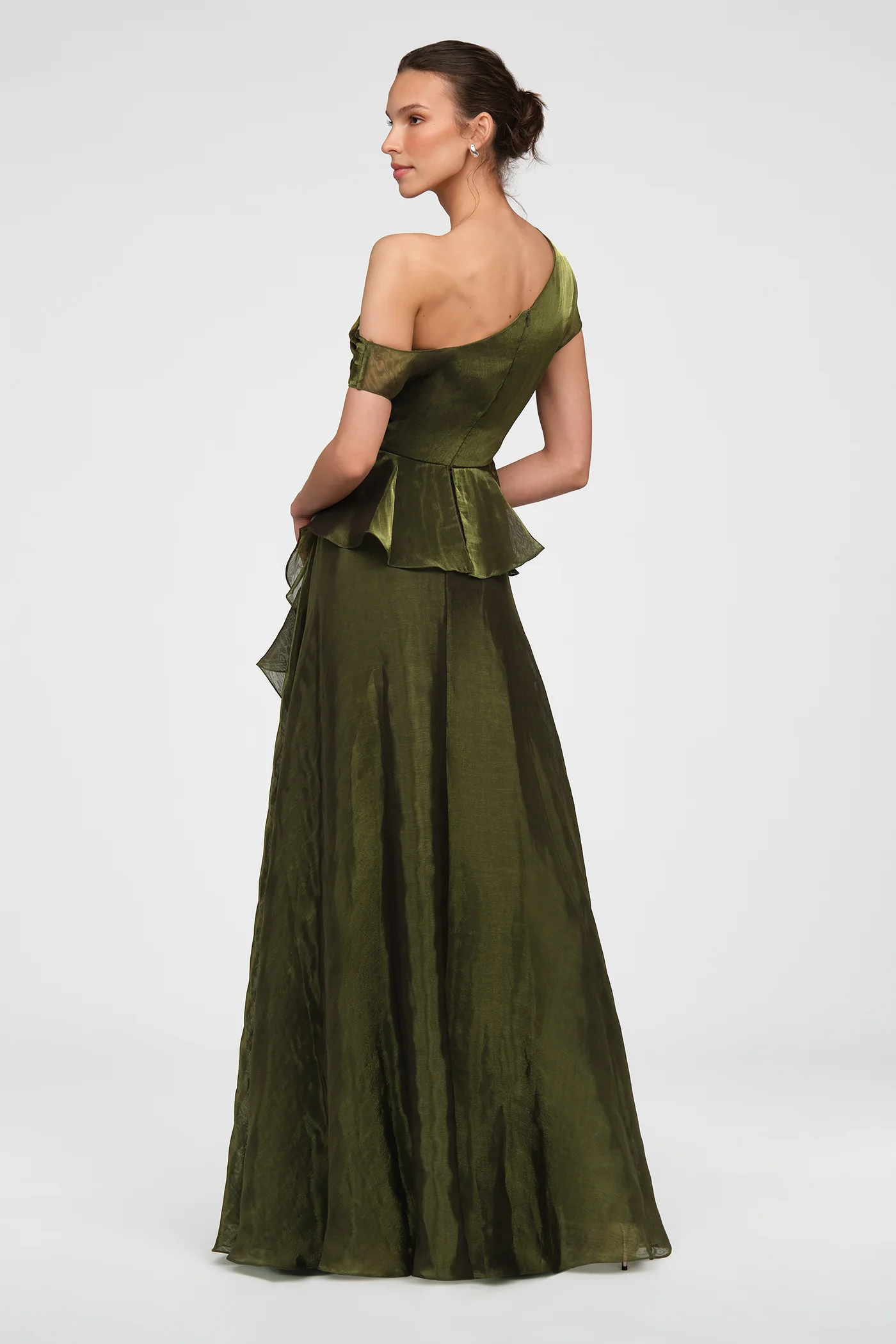 Avalina Organza Lame Gown - Image 3