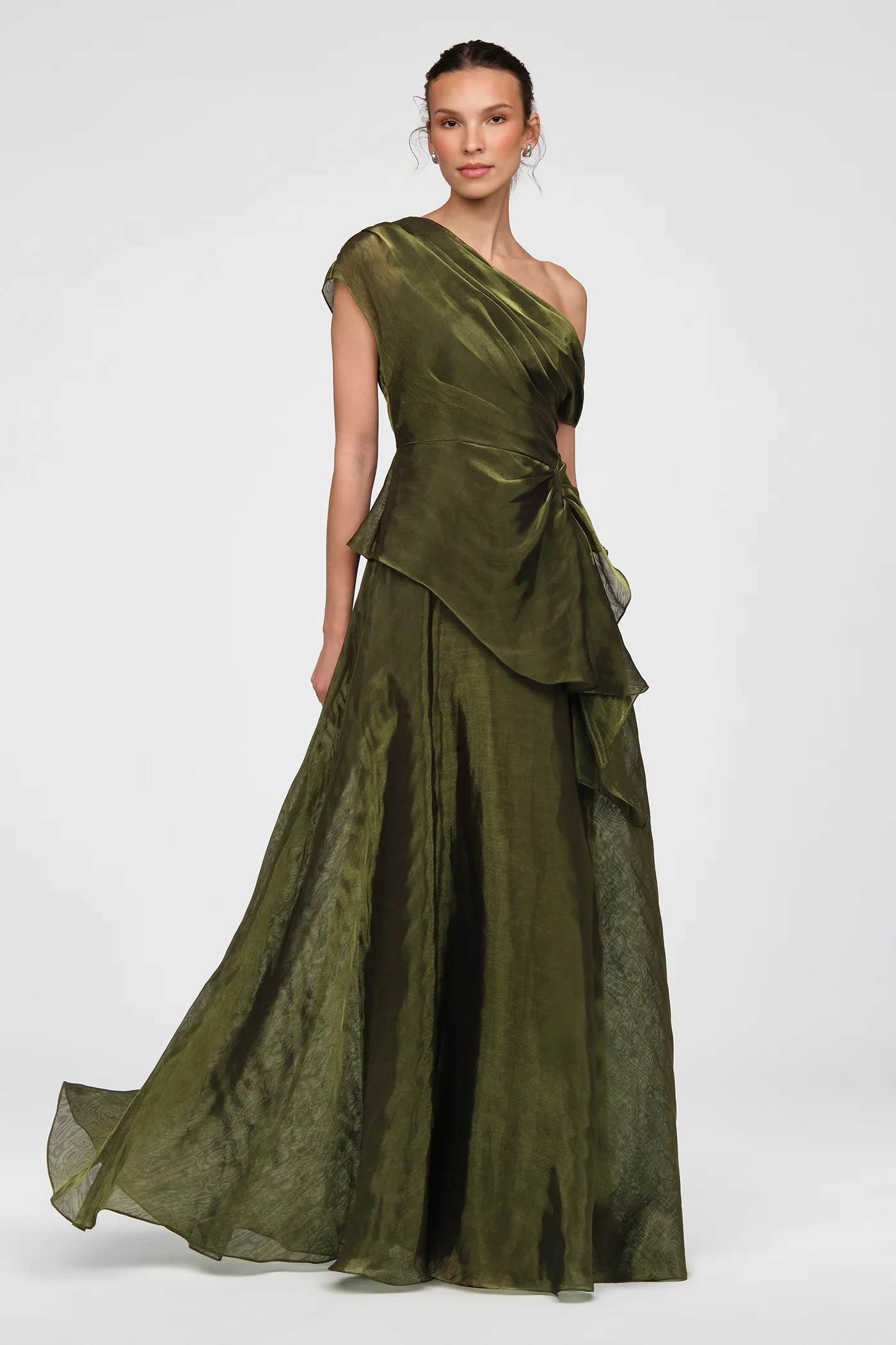 Avalina Organza Lame Gown - Image 6
