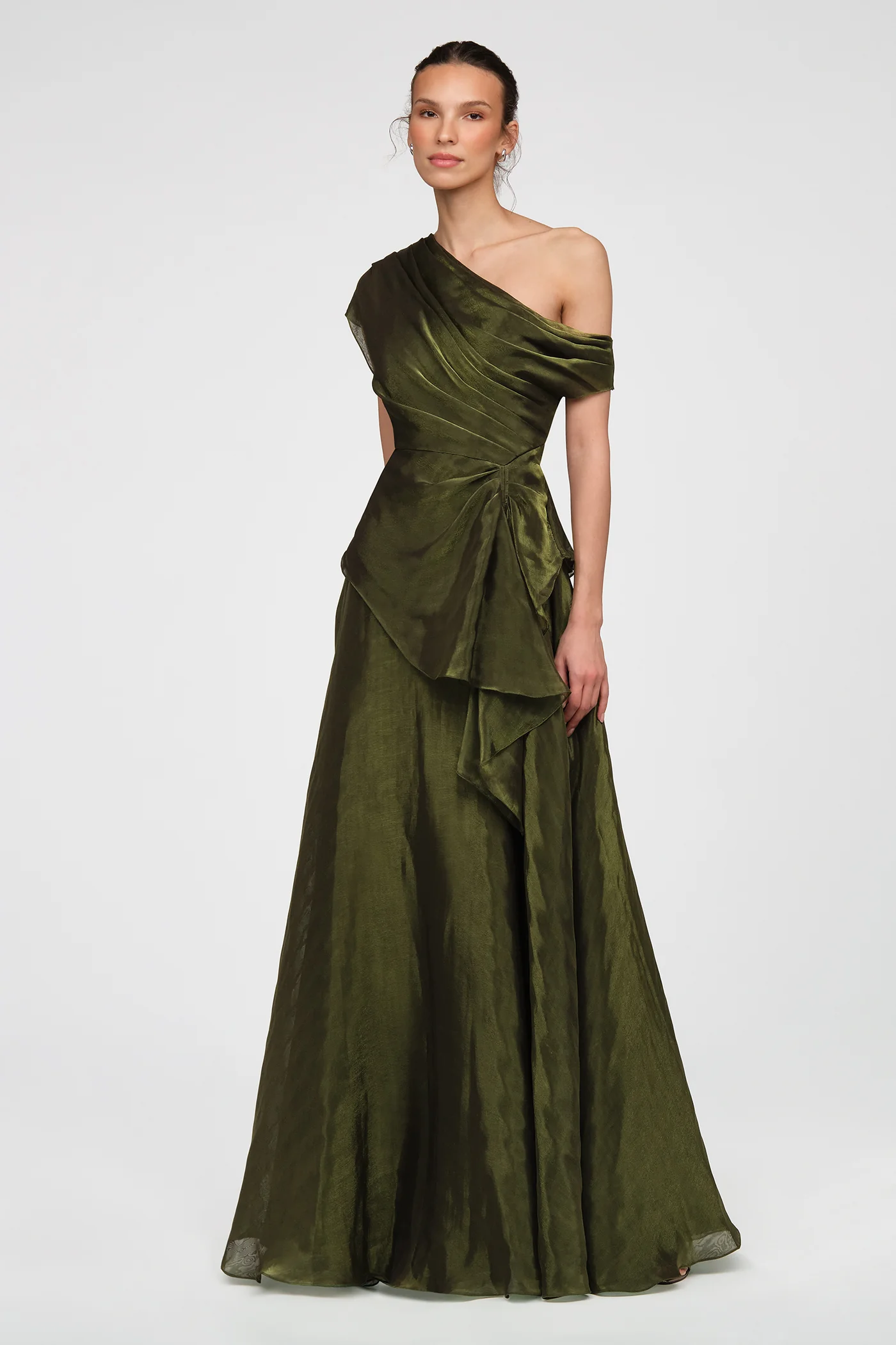 Avalina Organza Lame Gown - Image 7