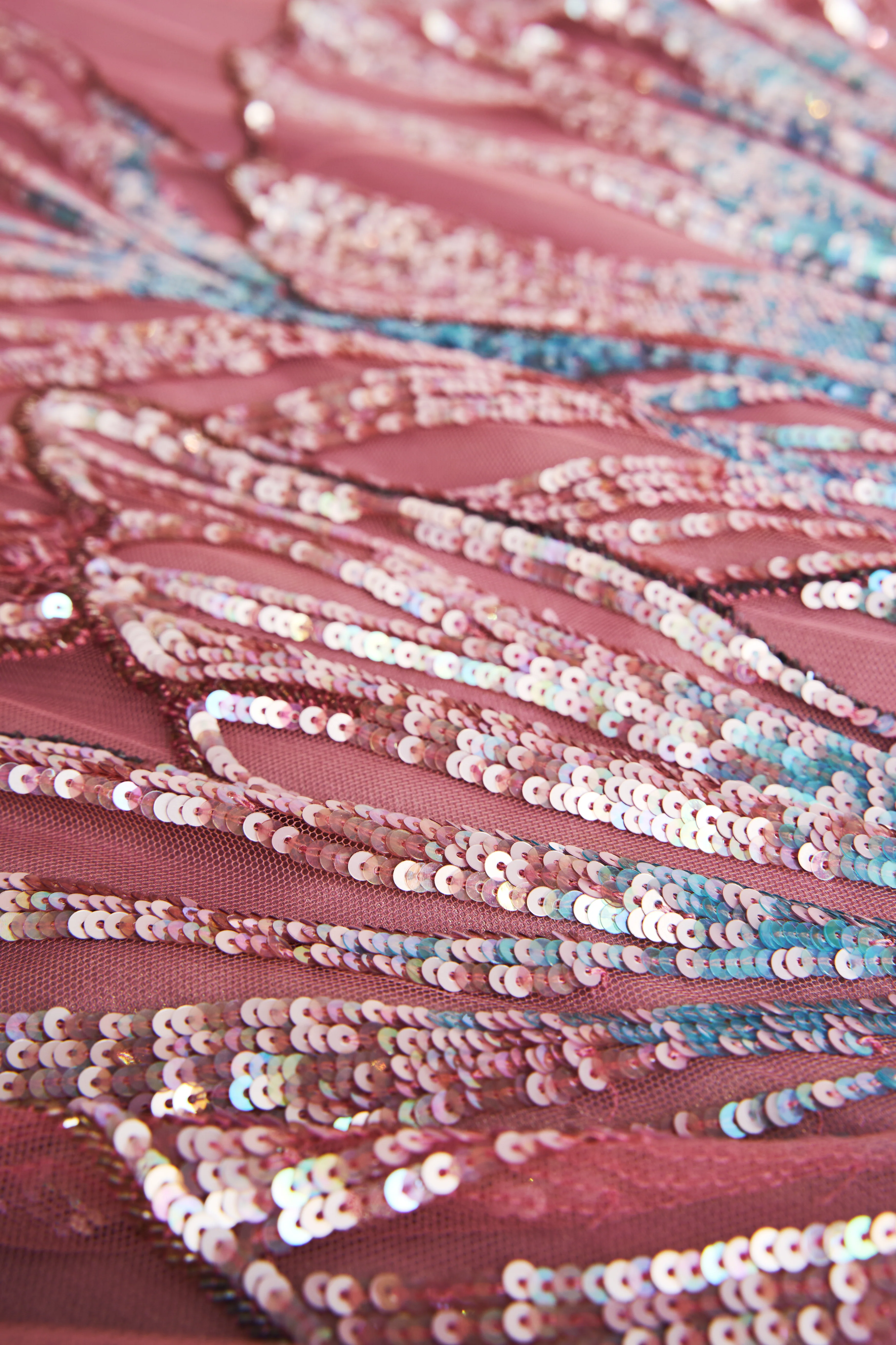 Aviana Beaded Cap Sleeve Gown - Image 11