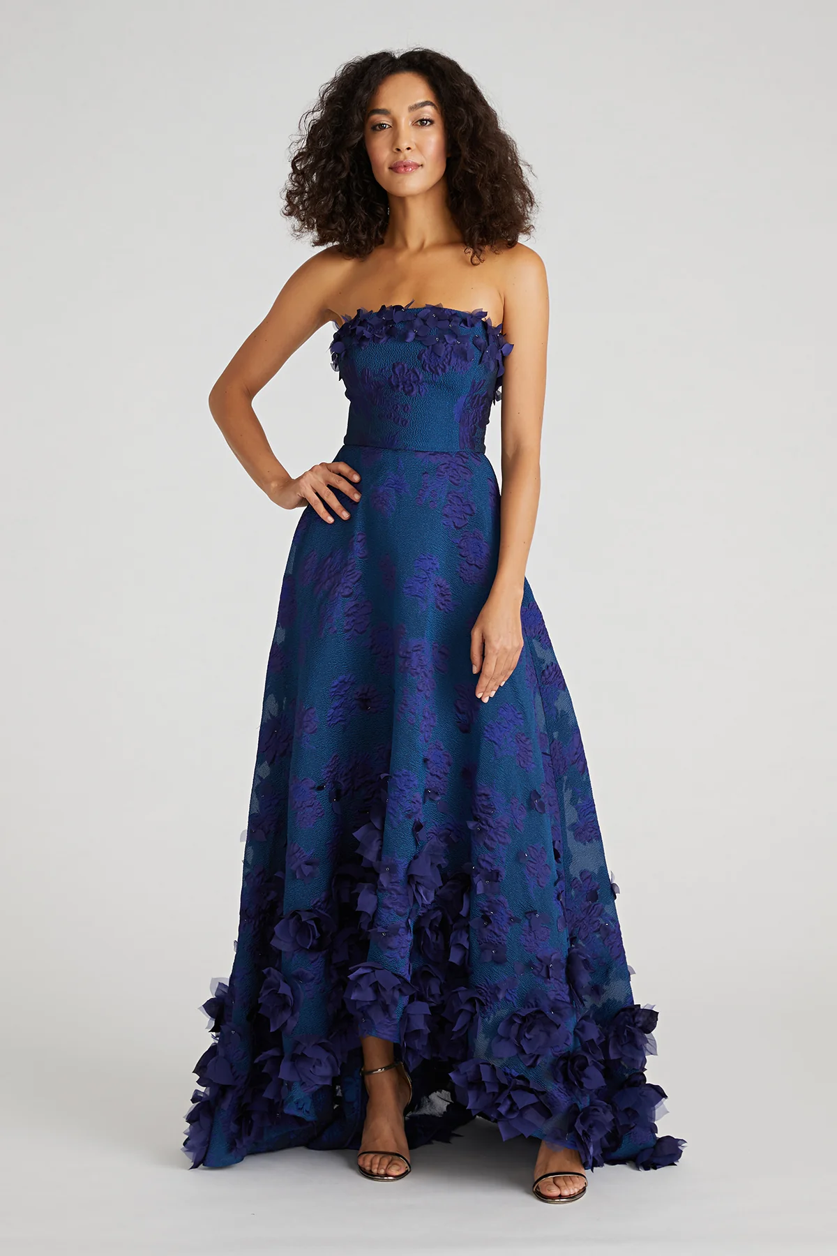 Charlie High Low Petal Gown