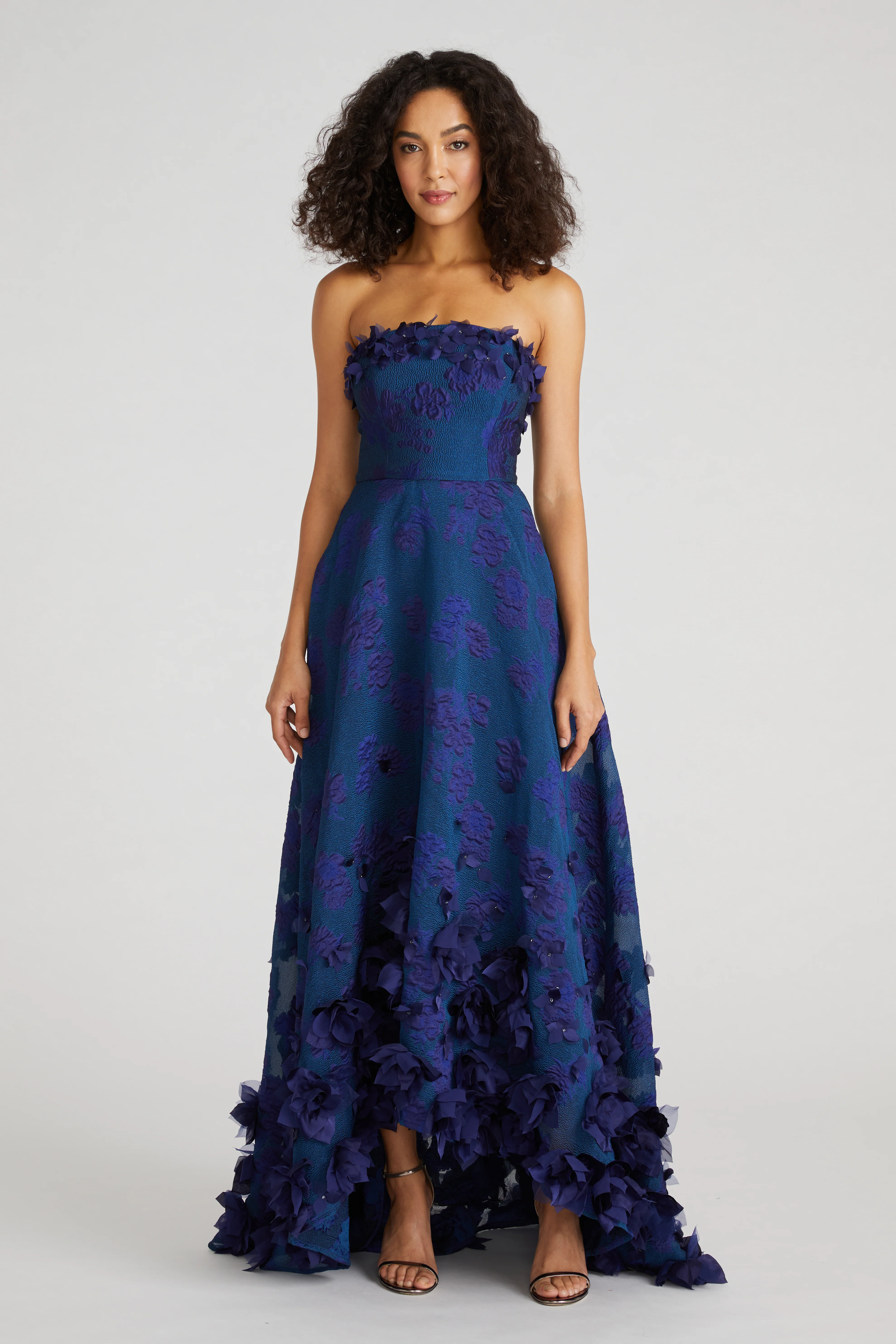 Charlie High Low Petal Gown - Image 5