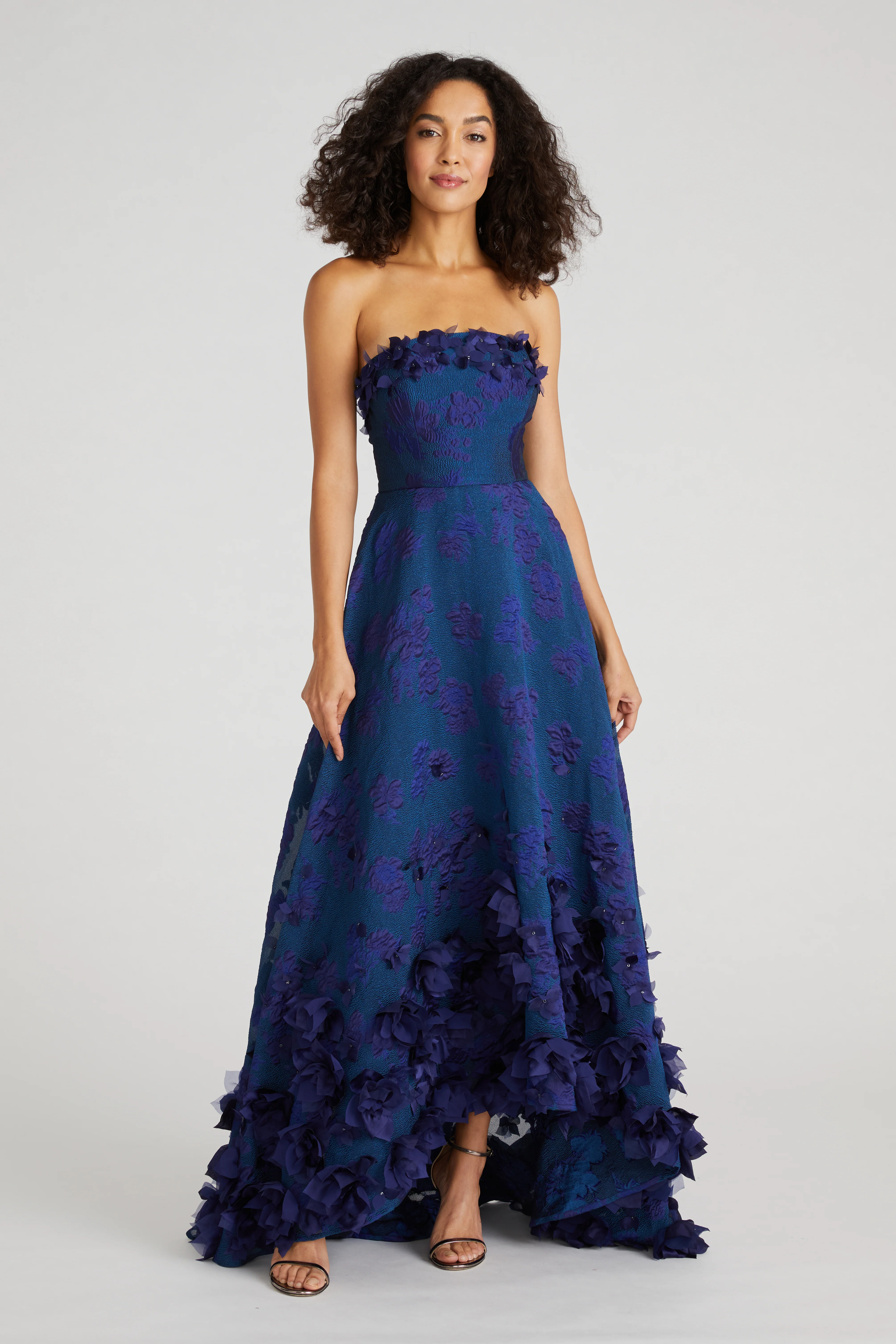 Charlie High Low Petal Gown - Image 6
