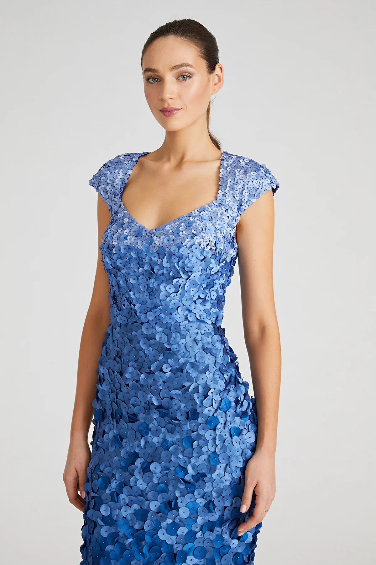 Chelsea Ombre Petal Gown - Image 4