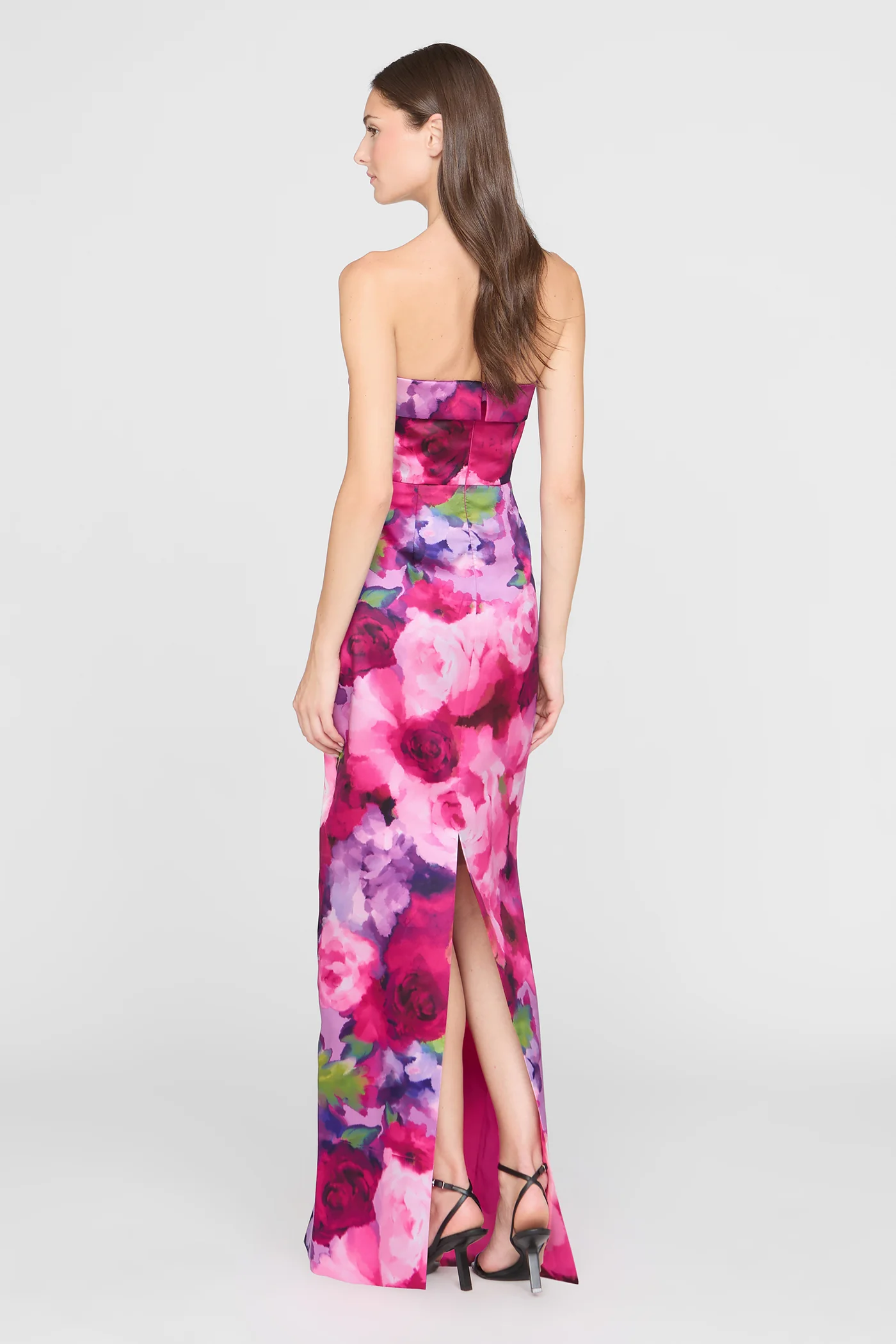 Cleo Strapless Column Gown - Image 8