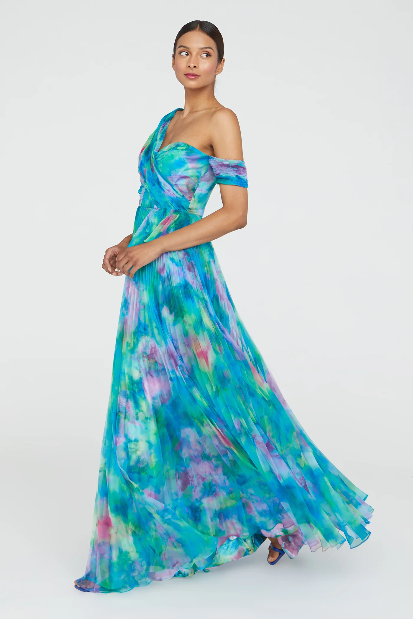 Davina Pleated Gown - Image 8