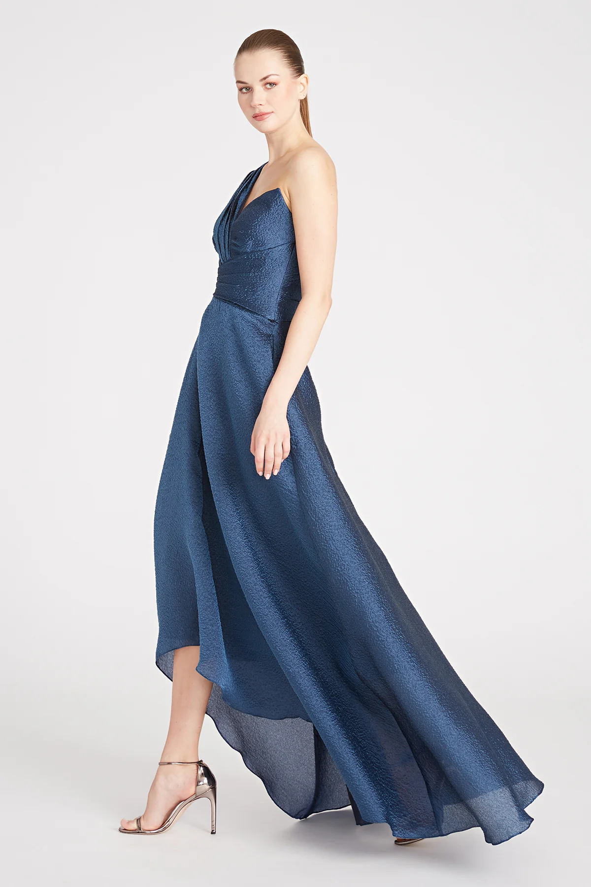 Edith High Low A Line Gown - Image 3