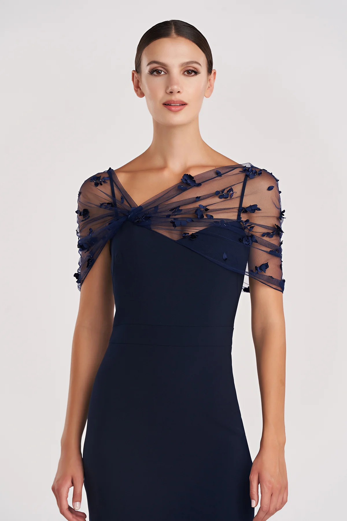 Gia Beaded Shawl Dress - Image 4
