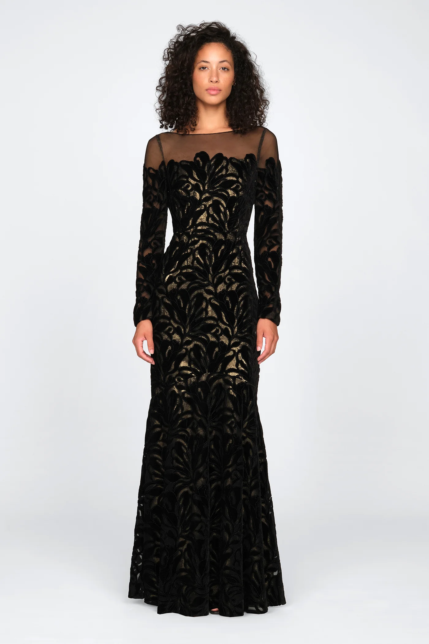 Gigi Velvet Lace Gown