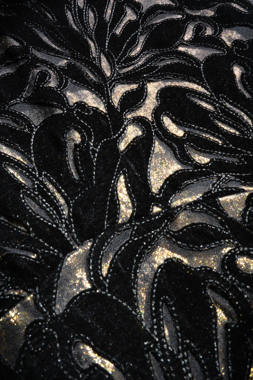 Gigi Velvet Lace Gown - Image 5