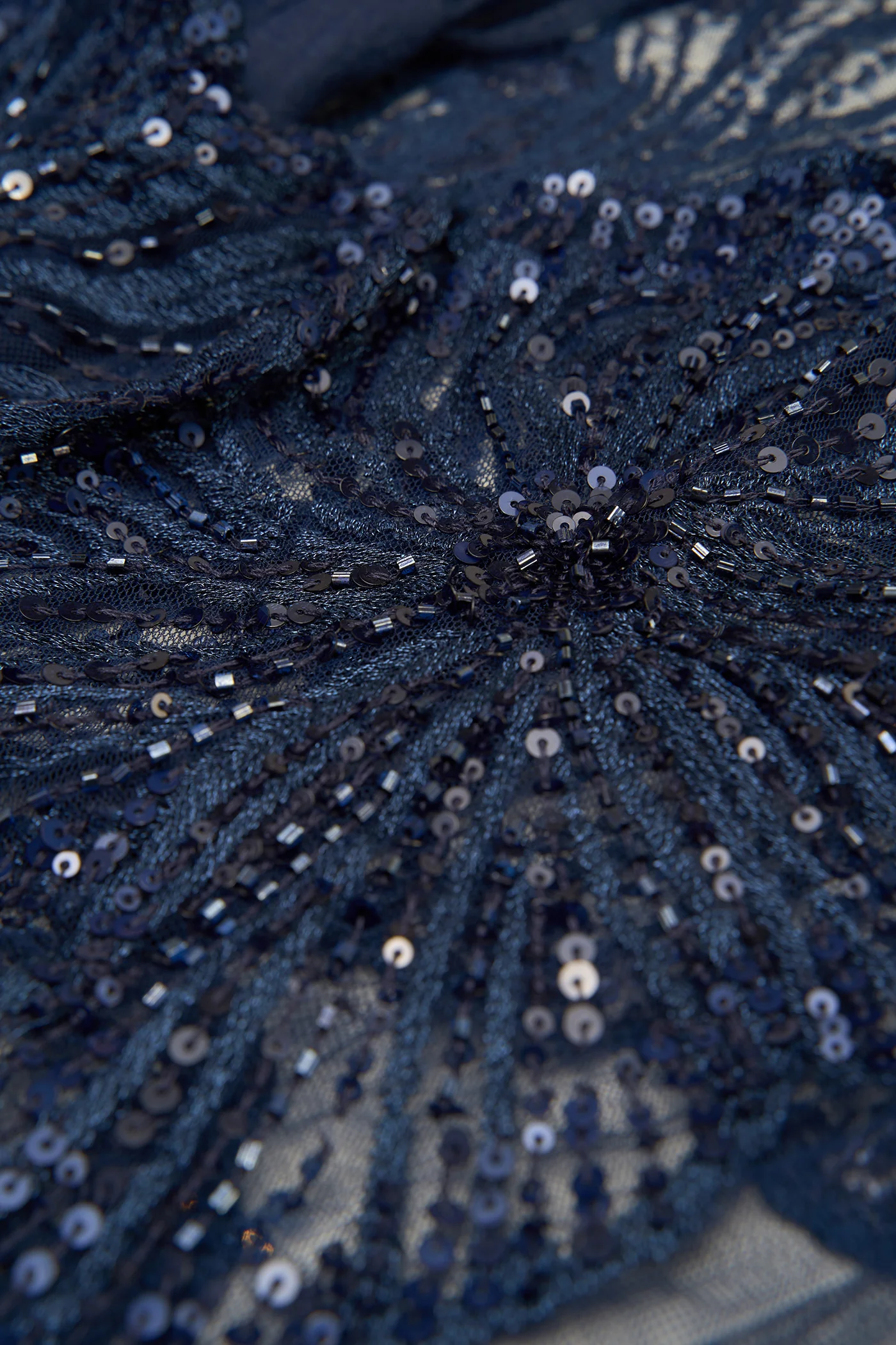 Ginny Beaded Capelet Gown - Image 8