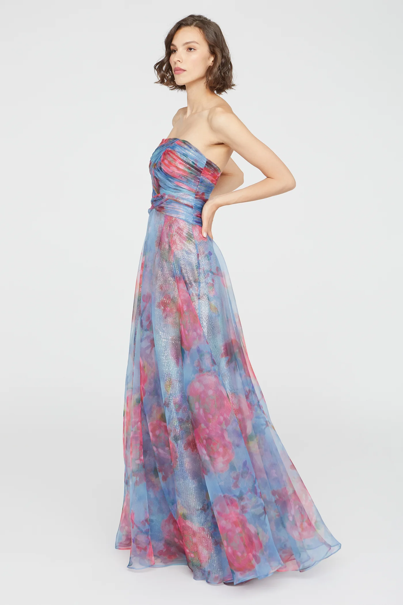 Giselle Strapless Organza Gown - Image 16