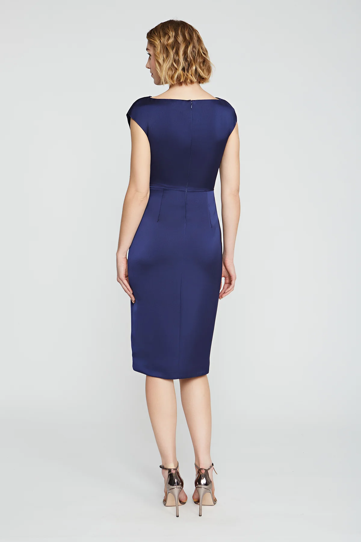 Ivy Bateau Neck Cocktail Dress - Image 2