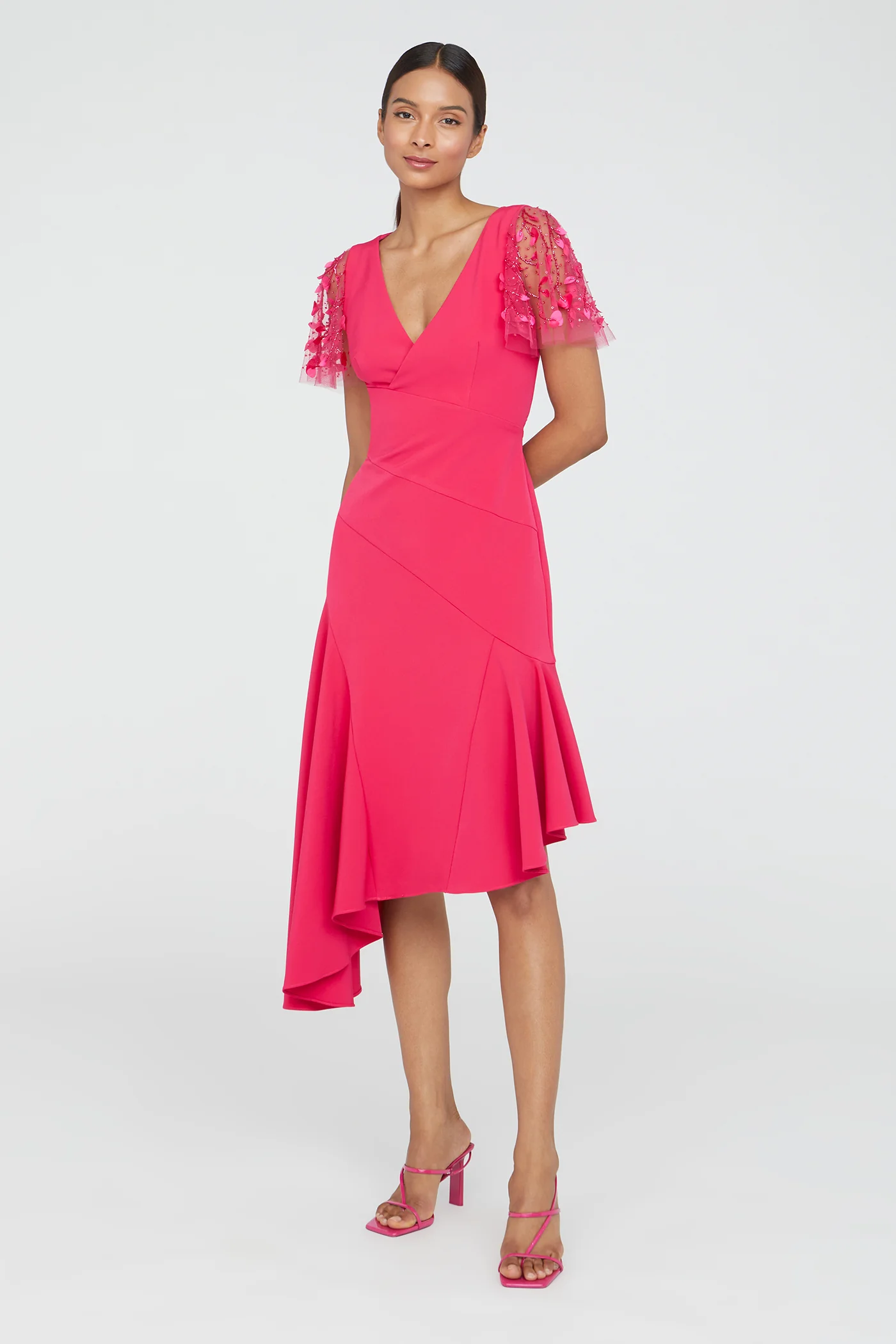 Jazlyn Asymmetric Dress - Image 6