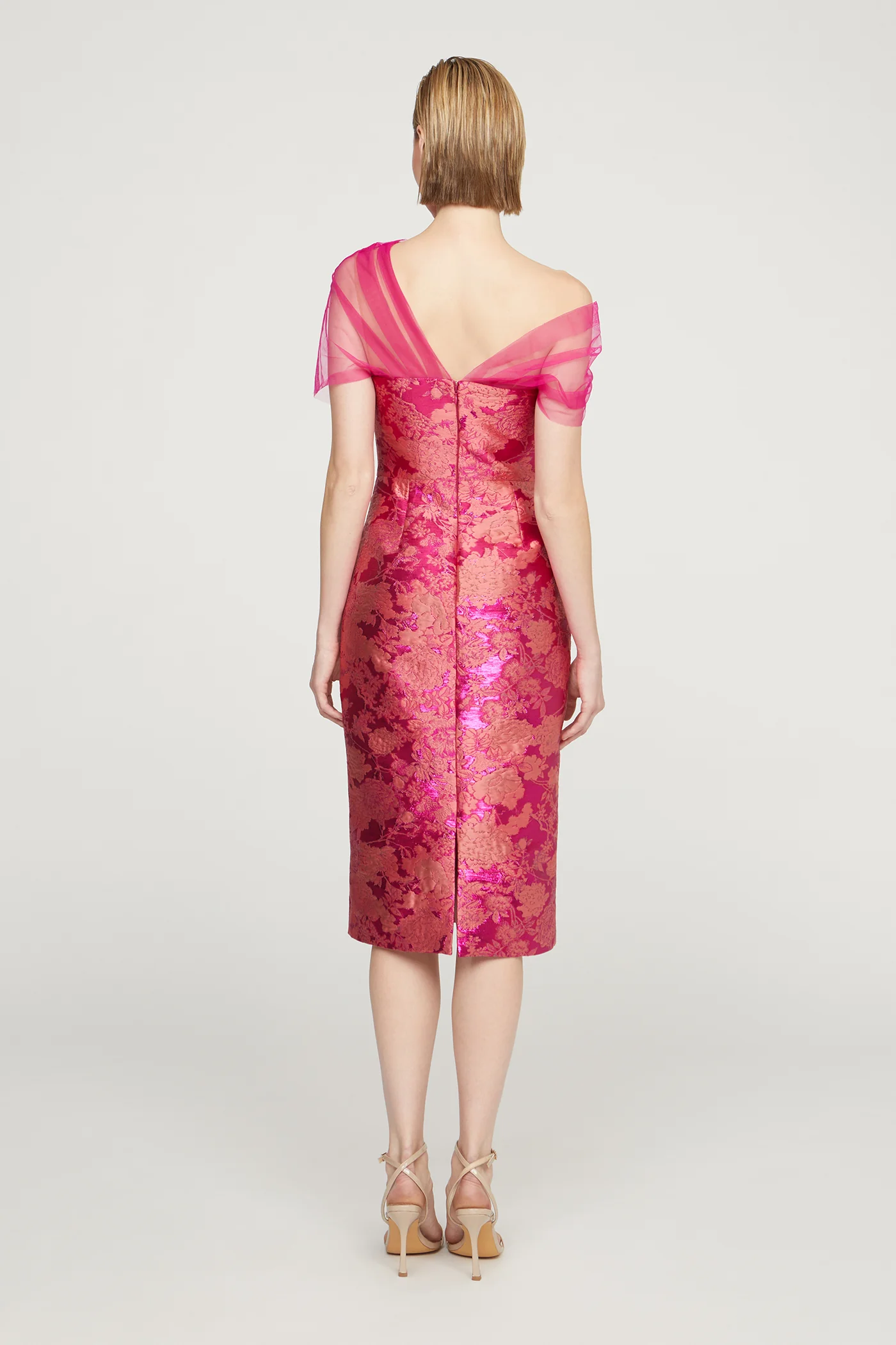 Judy Shawl Midi Dress - Image 2