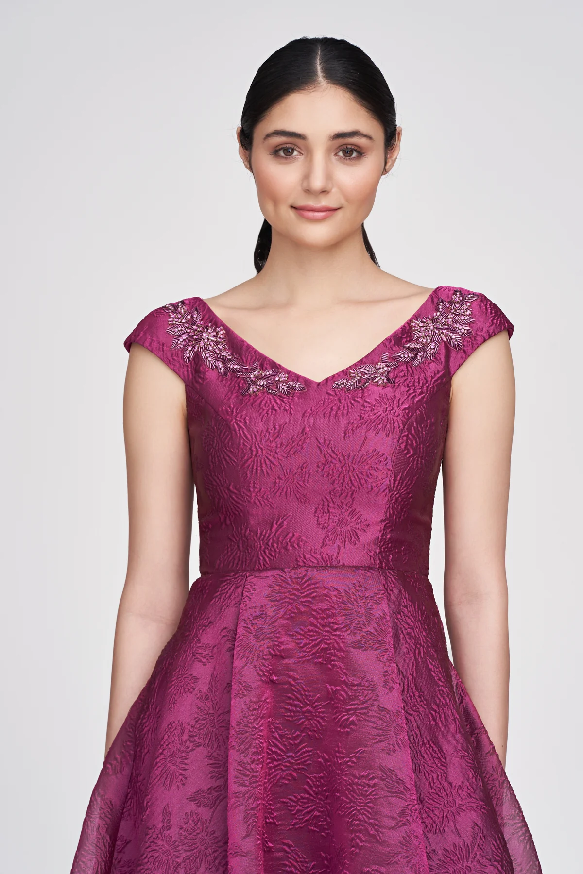 Kit Bateau Neck Cocktail Dress - Image 7