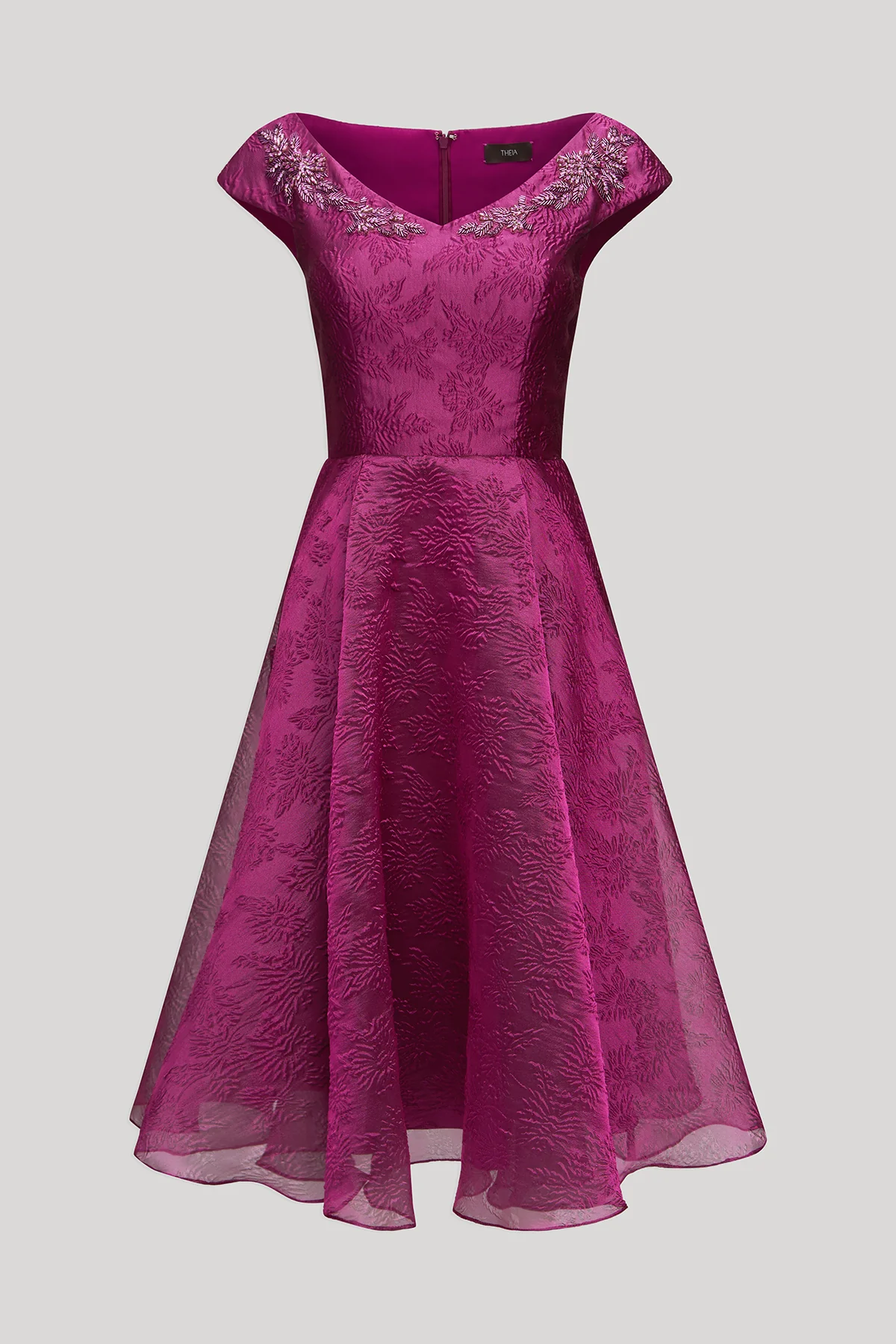 Kit Bateau Neck Cocktail Dress - Image 9