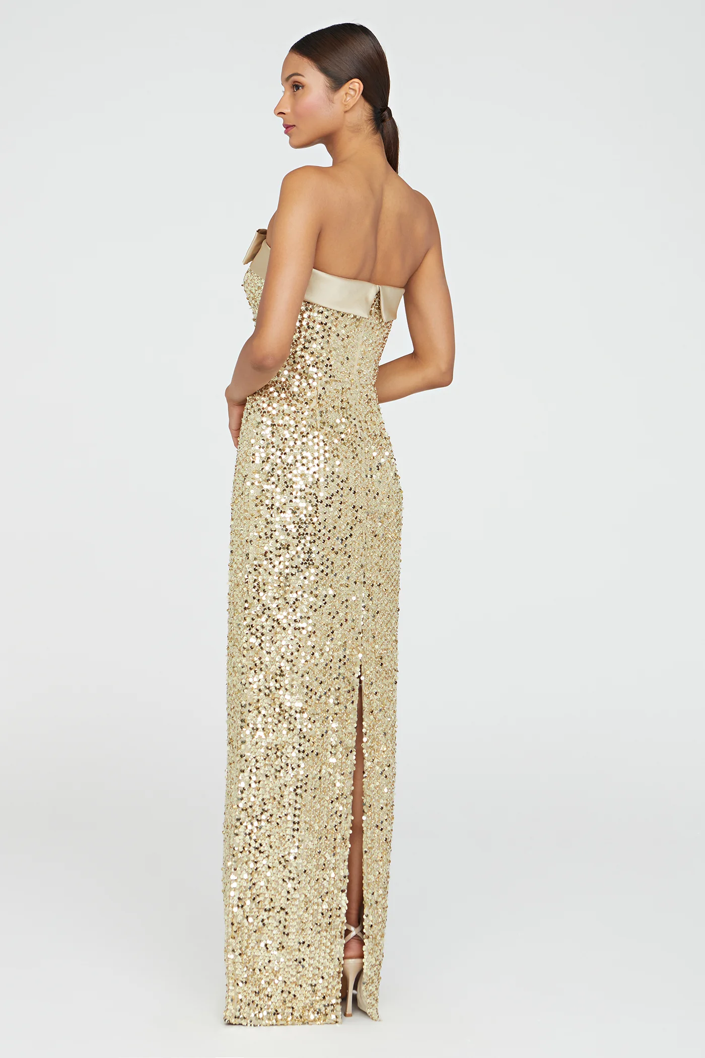 Lacie Sequin Column Gown - Image 2