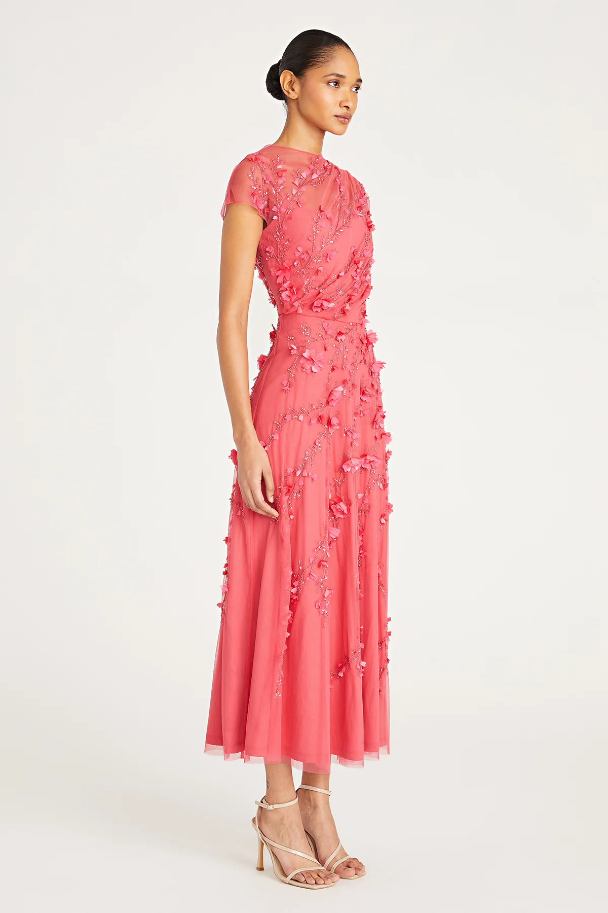 Leona Petal Midi Dress - Image 5
