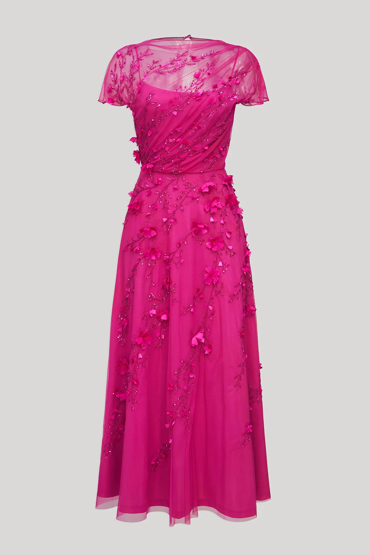 Leona Petal Midi Dress - Image 7