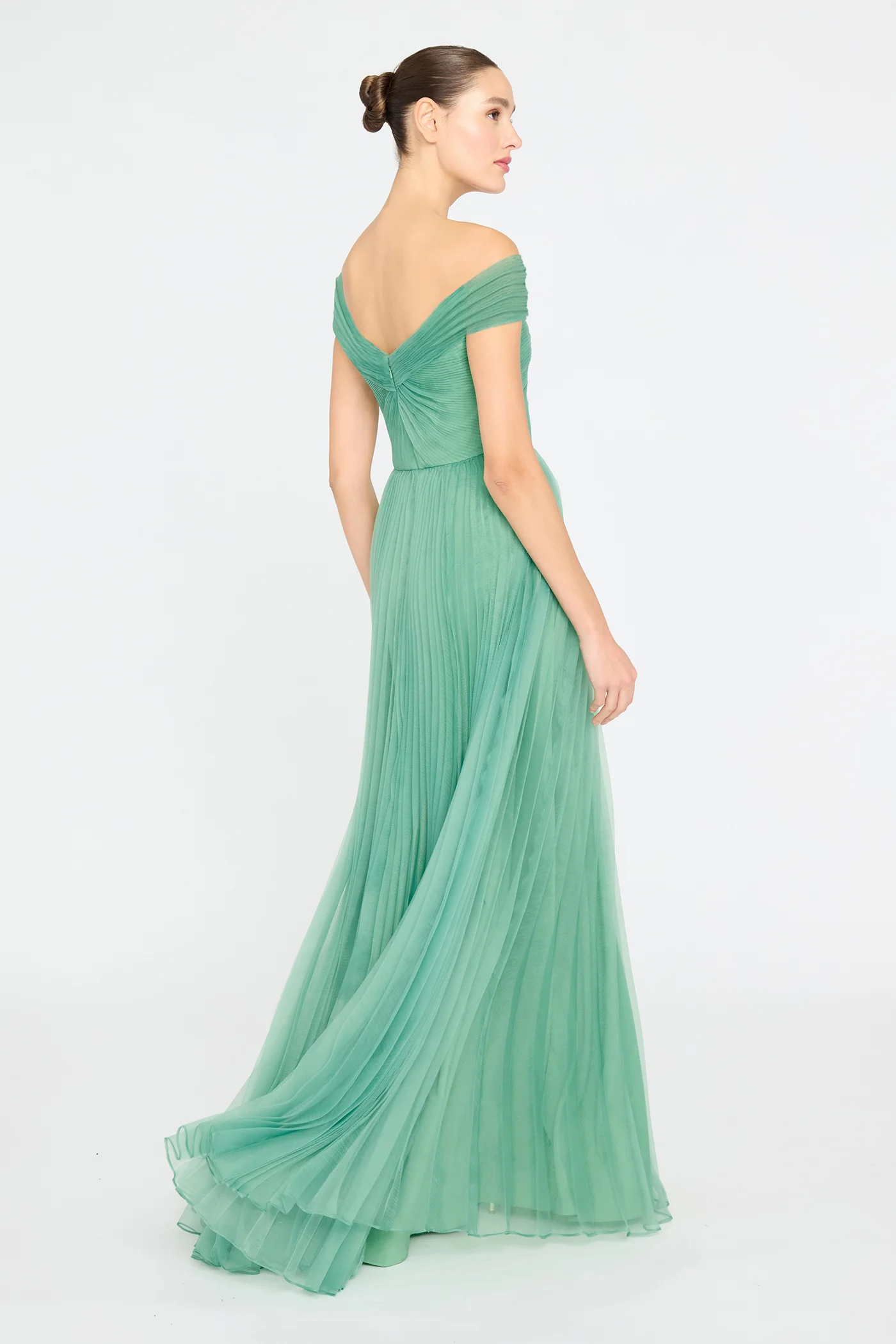 Lisbeth Pleated Gown - Image 2