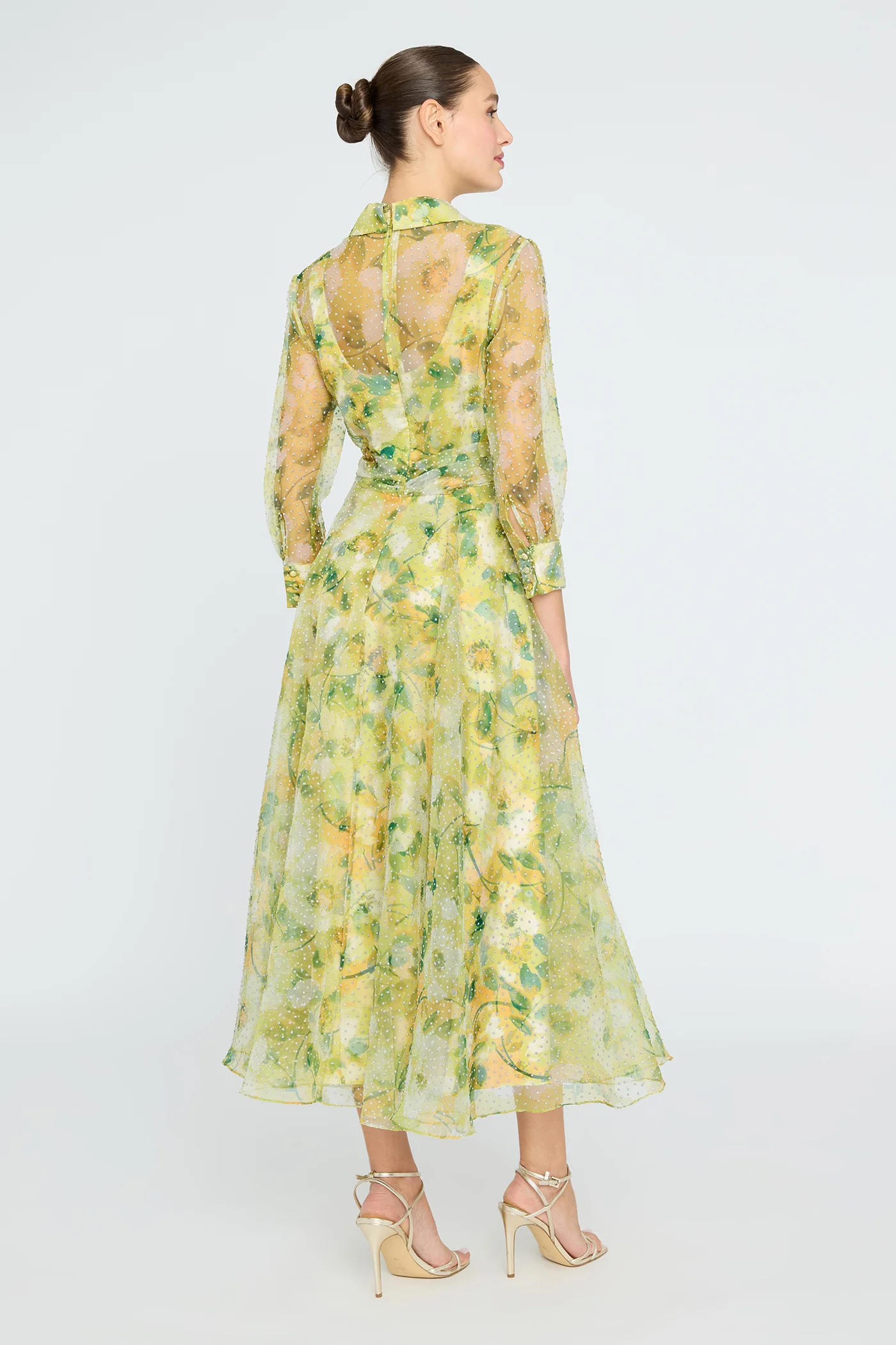 Magdalene Organza Shirt Dress - Image 2