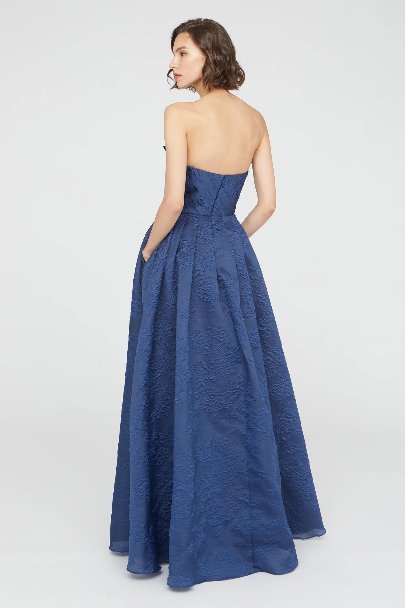 Mariana Fan Fold Bodice Gown - Image 2