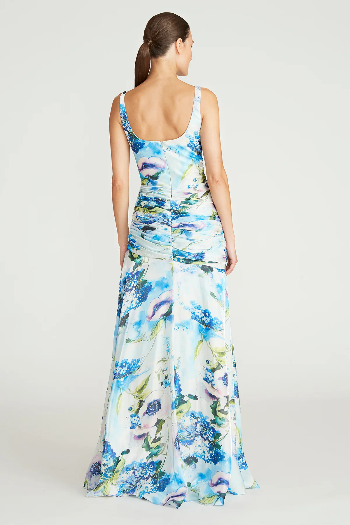 Mina Draped Liquid Gown - Image 3