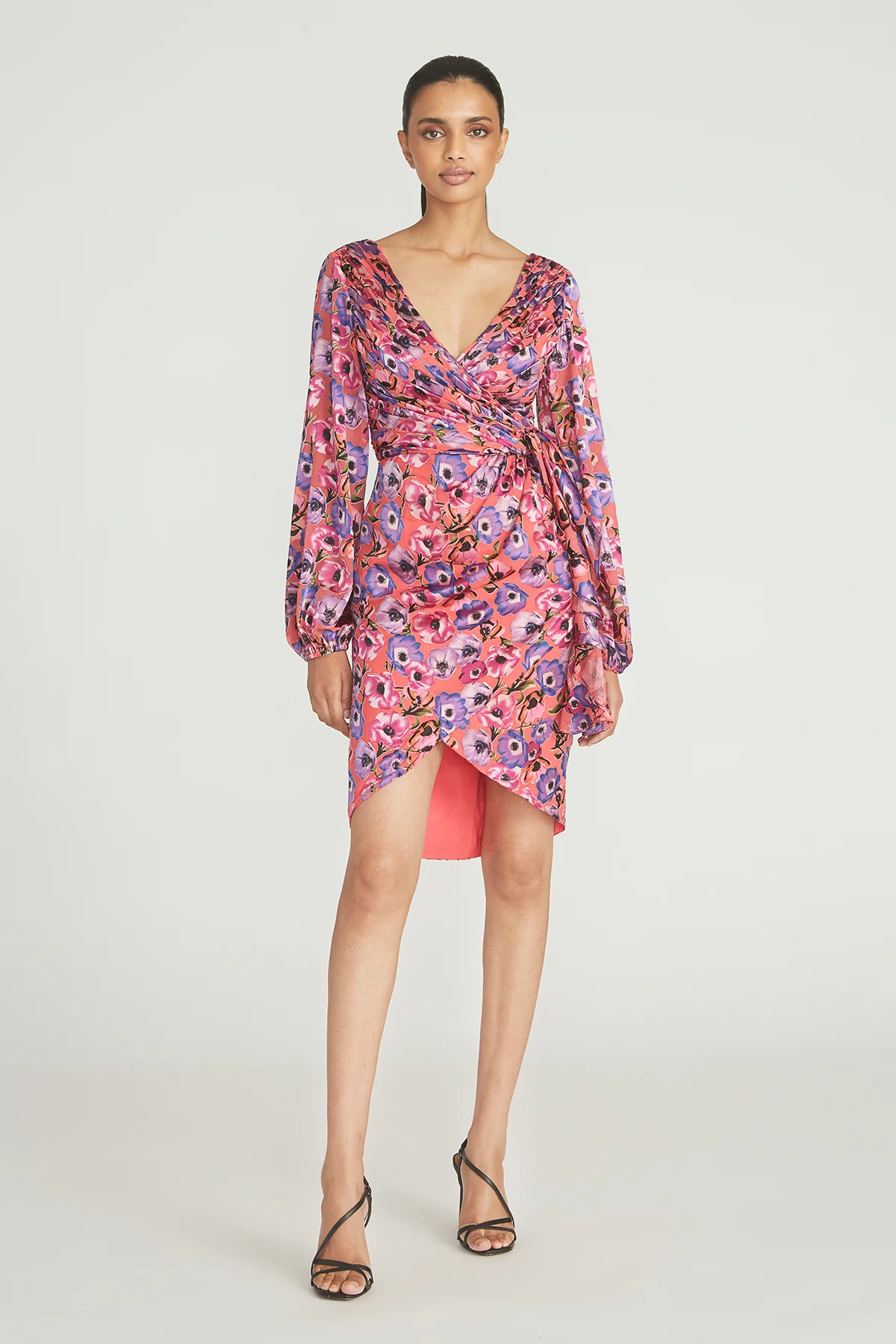 Monika Draped Cocktail Dress