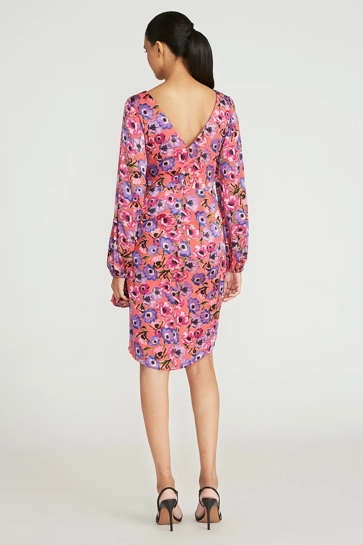 Monika Draped Cocktail Dress - Image 2