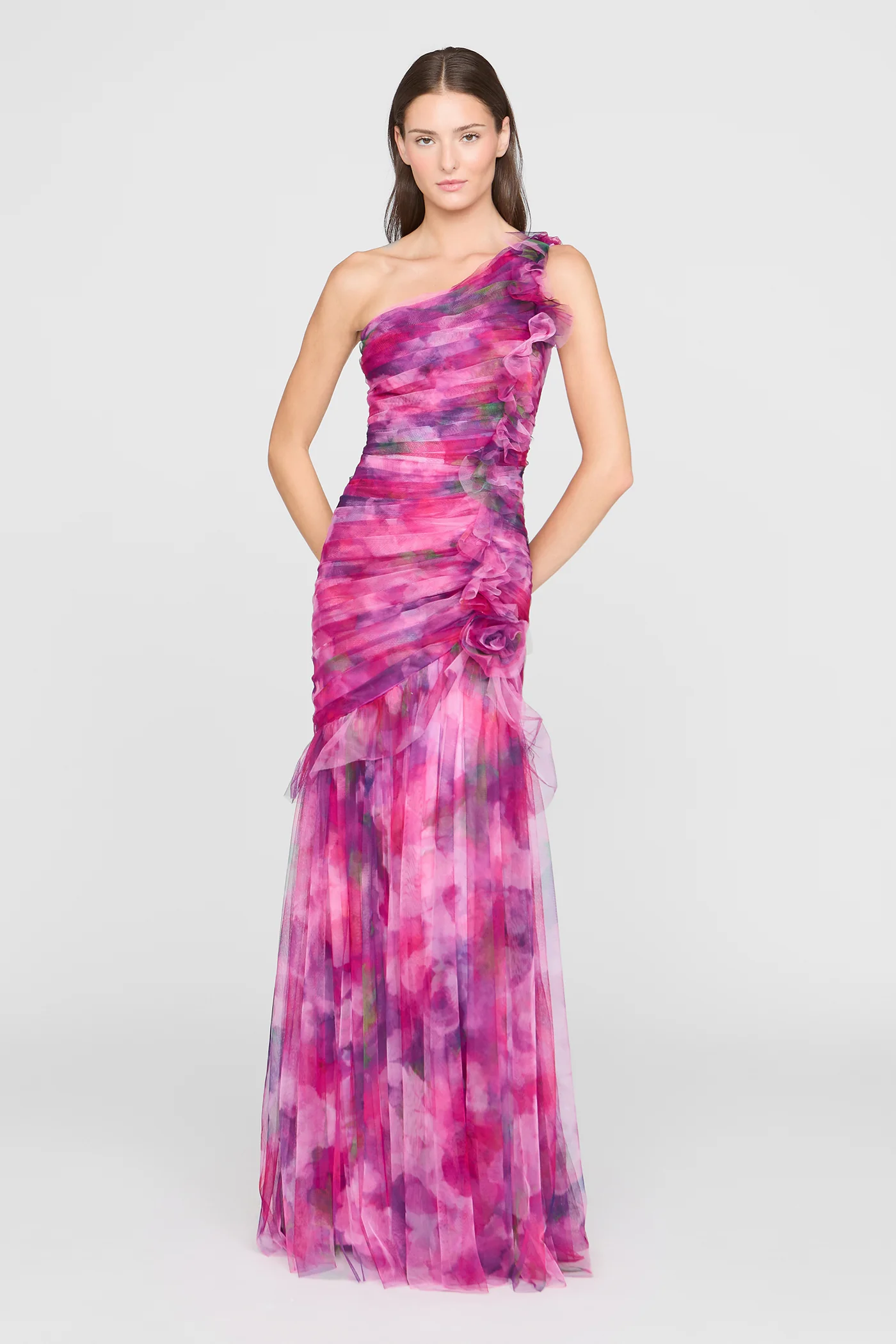 Myrtle One Shoulder Gown