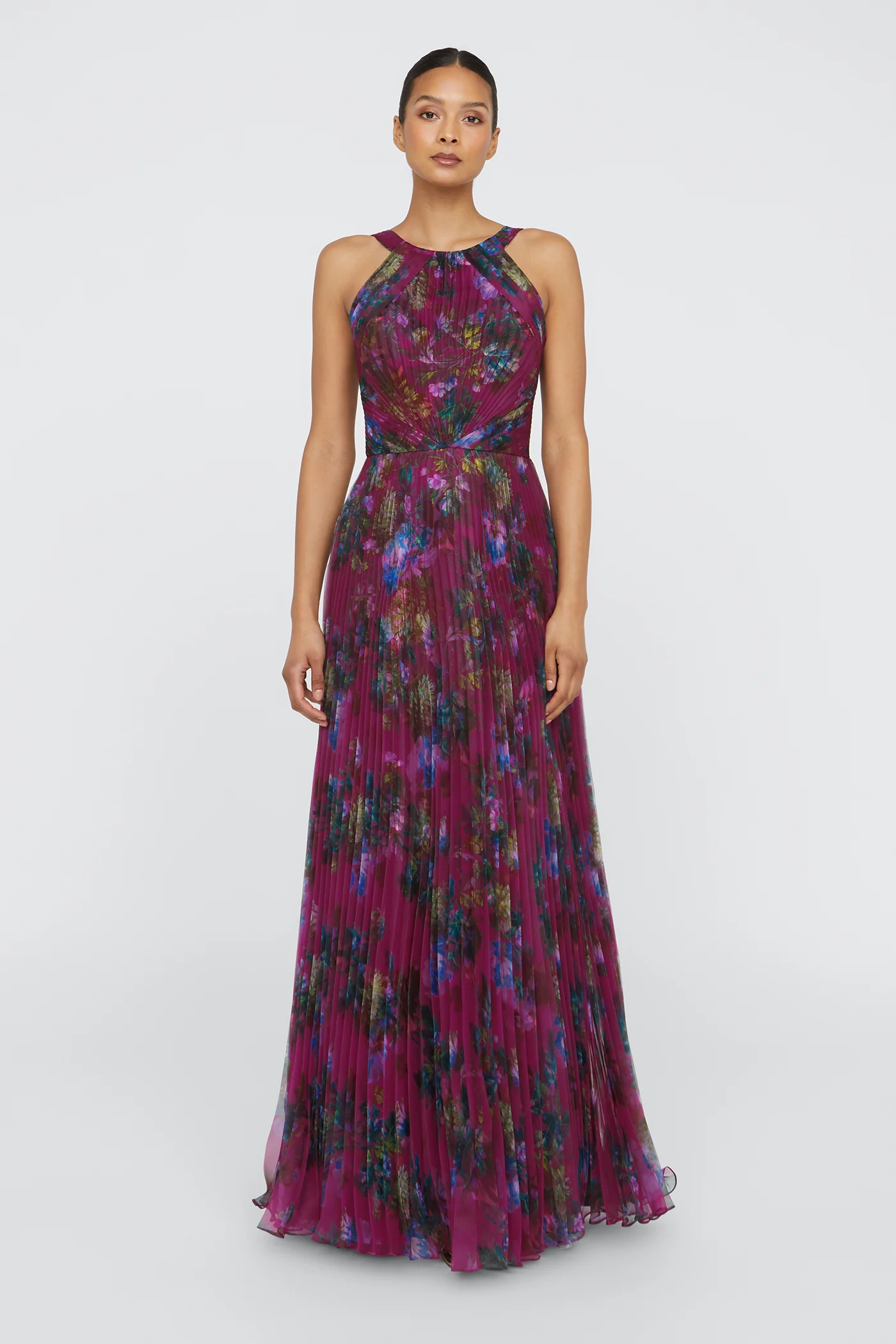 Naveen Pleated Gown - Image 5