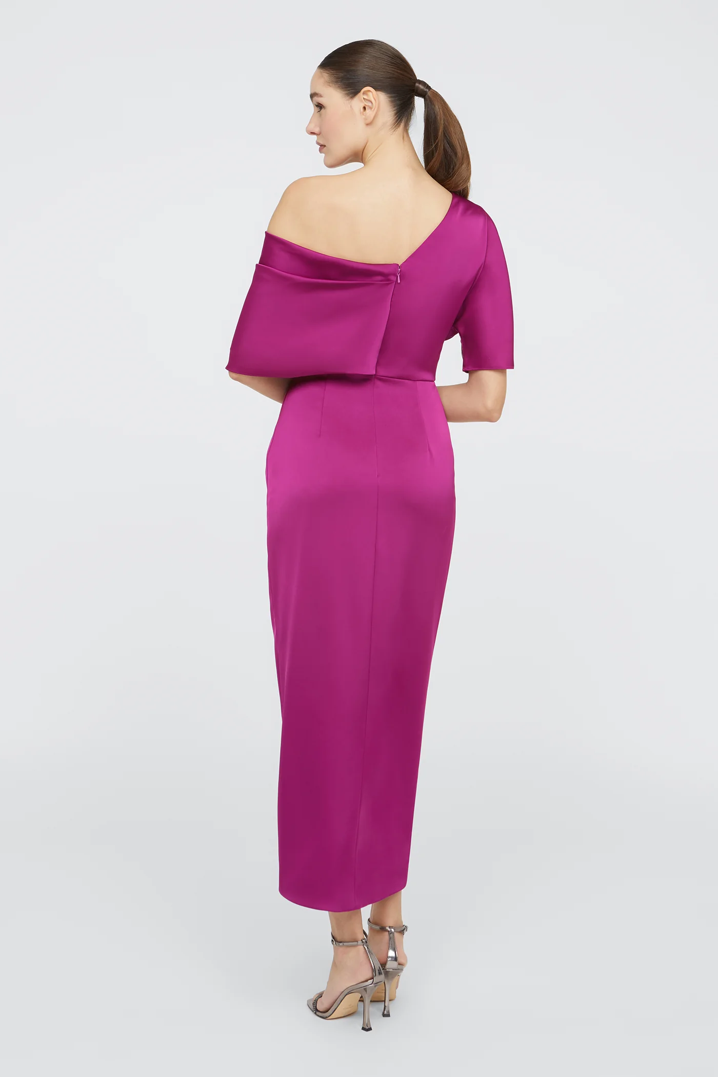 Rayna One Shoulder Draped Gown - Image 6