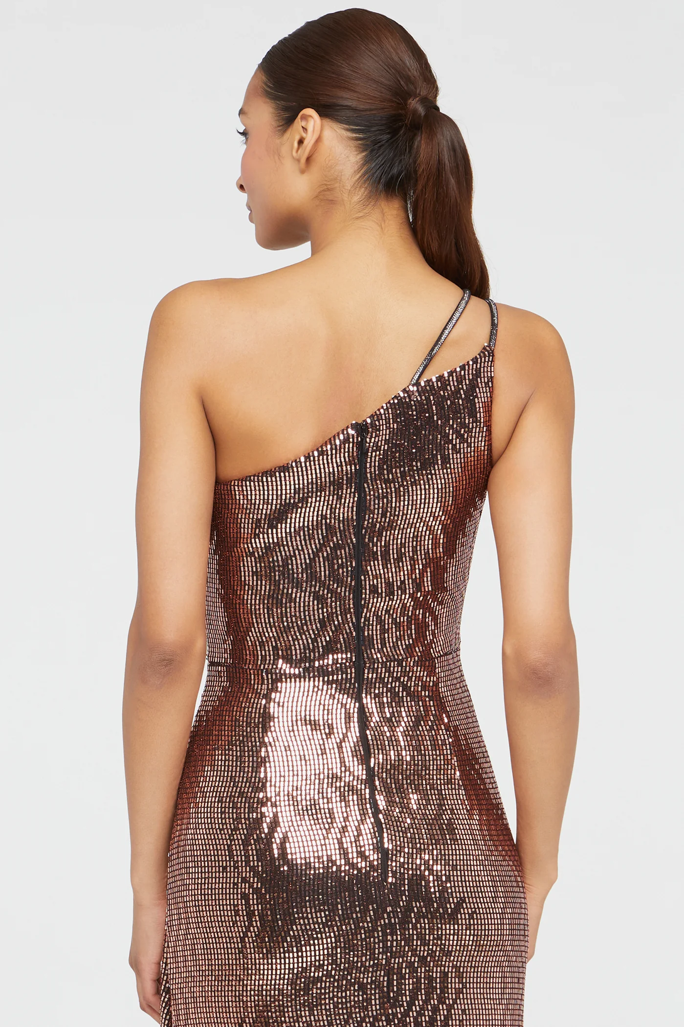 Roxanne One Shoulder Gown - Image 12
