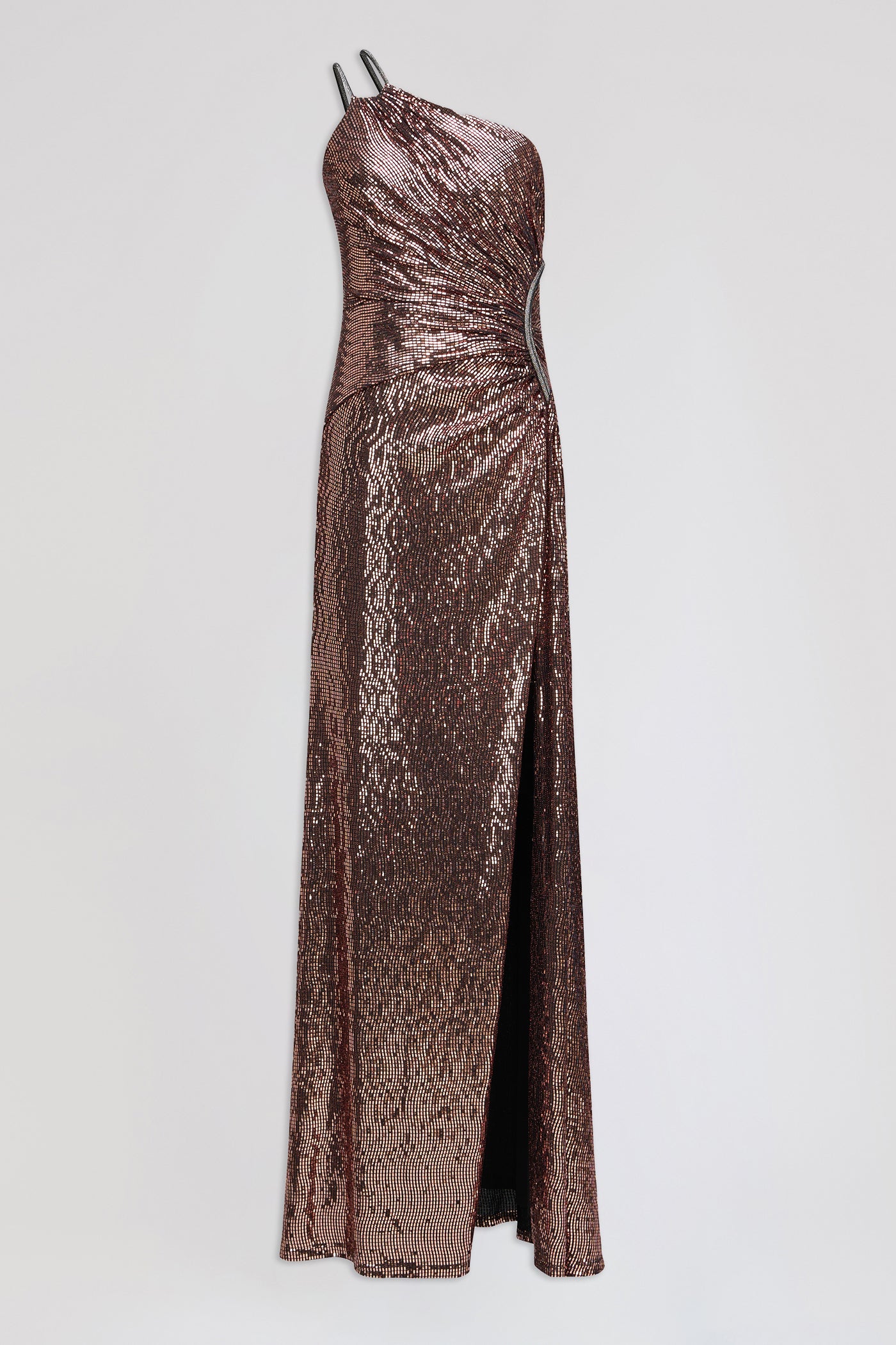 Roxanne One Shoulder Gown - Image 14