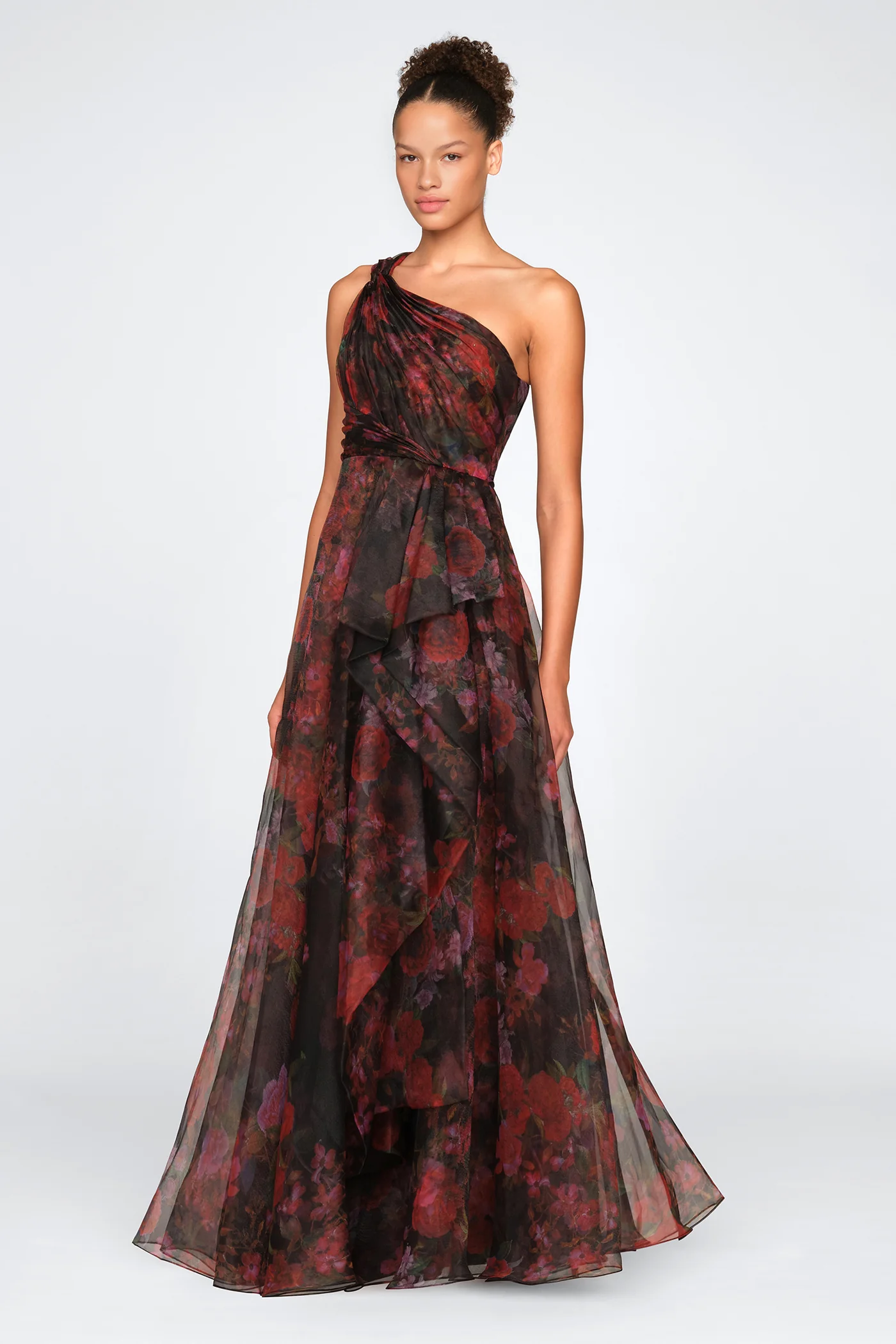 Rue One Shoulder Gown - Image 3