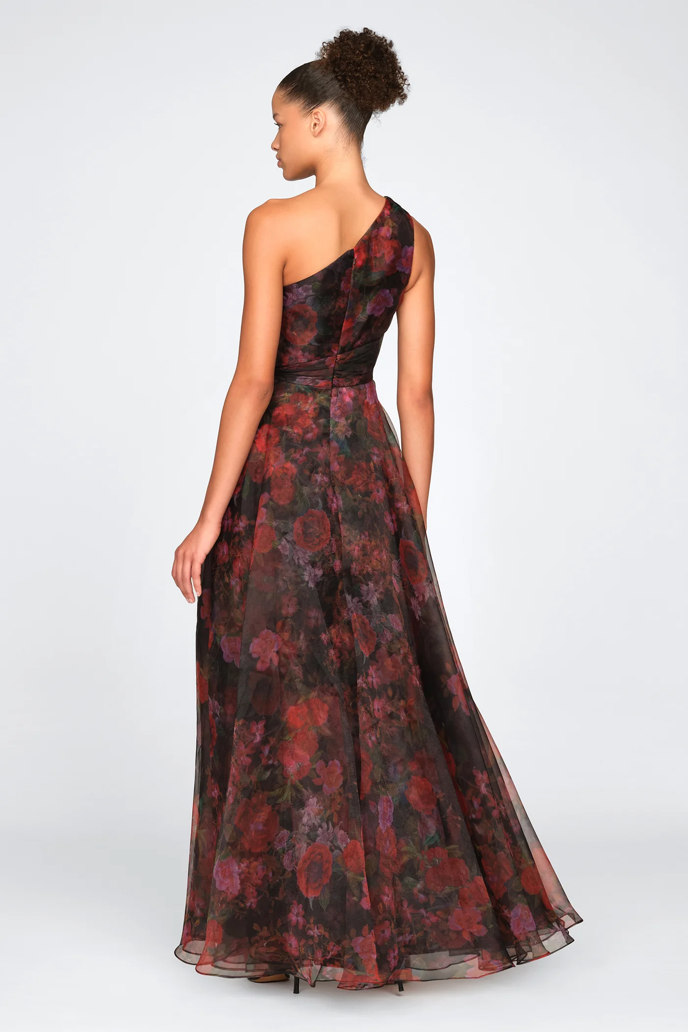 Rue One Shoulder Gown - Image 9
