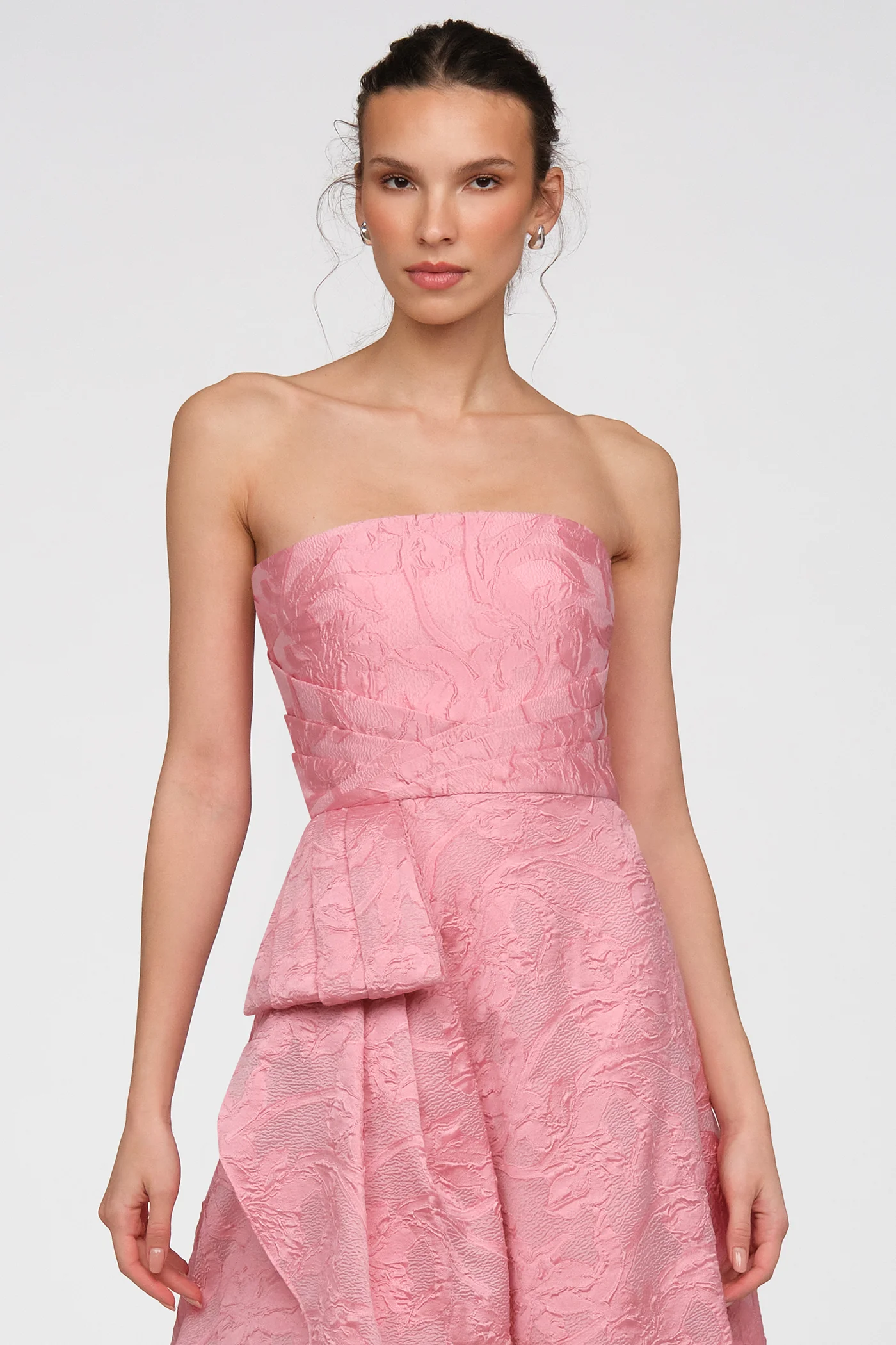 Soraya Strapless Wrap Dress - Image 5