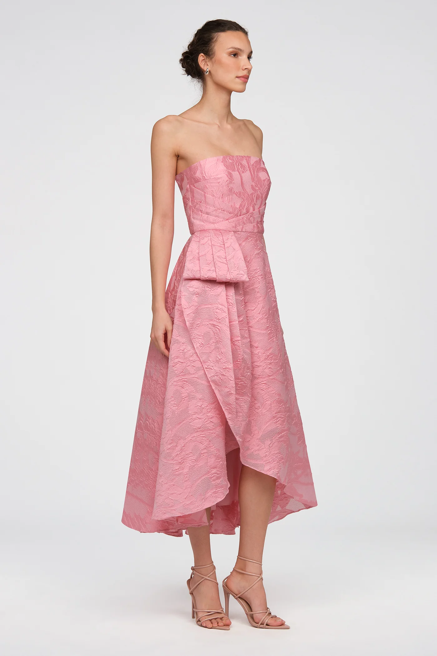 Soraya Strapless Wrap Dress - Image 6