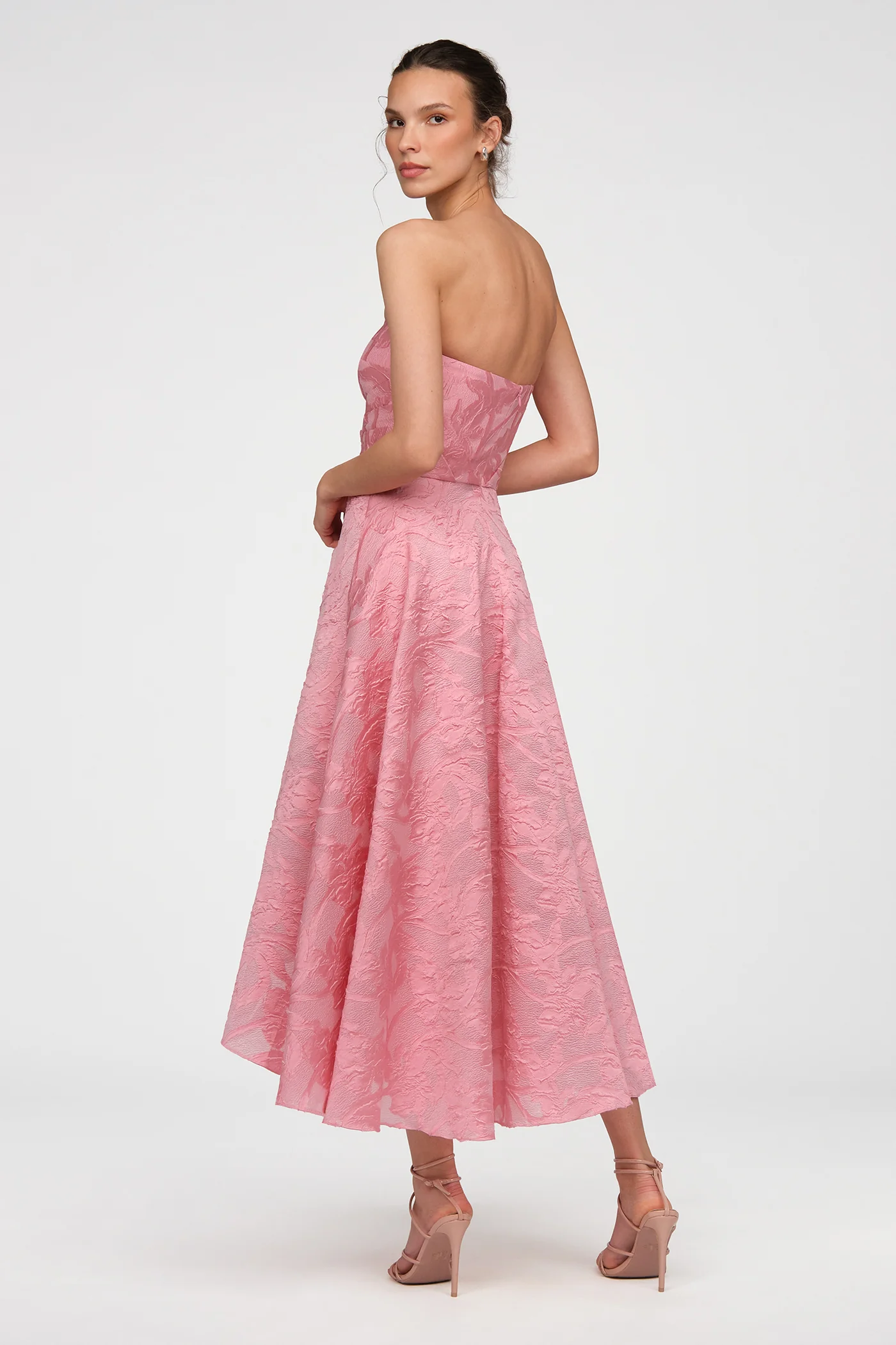 Soraya Strapless Wrap Dress - Image 8