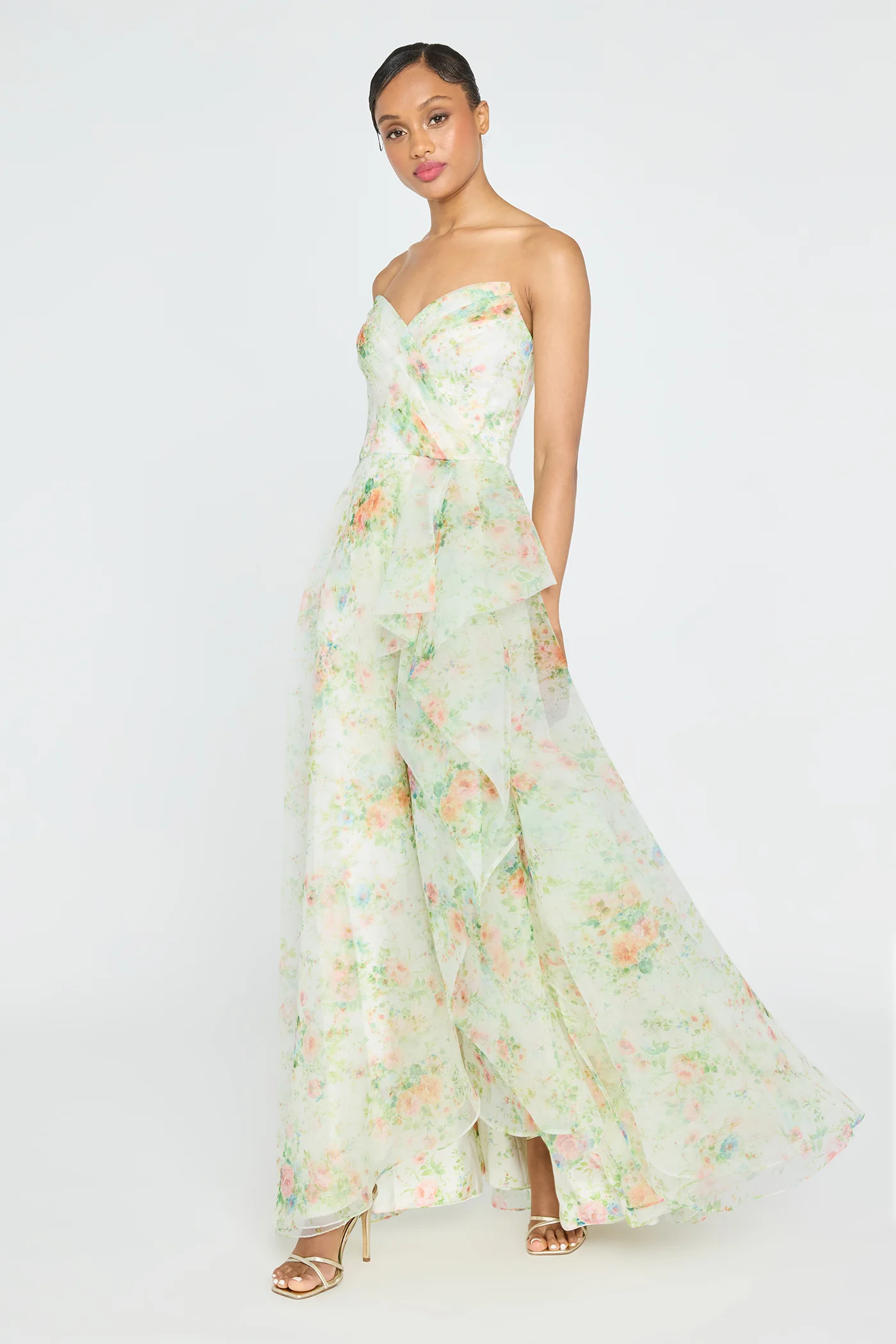 Tanya Organza A Line Gown - Image 3