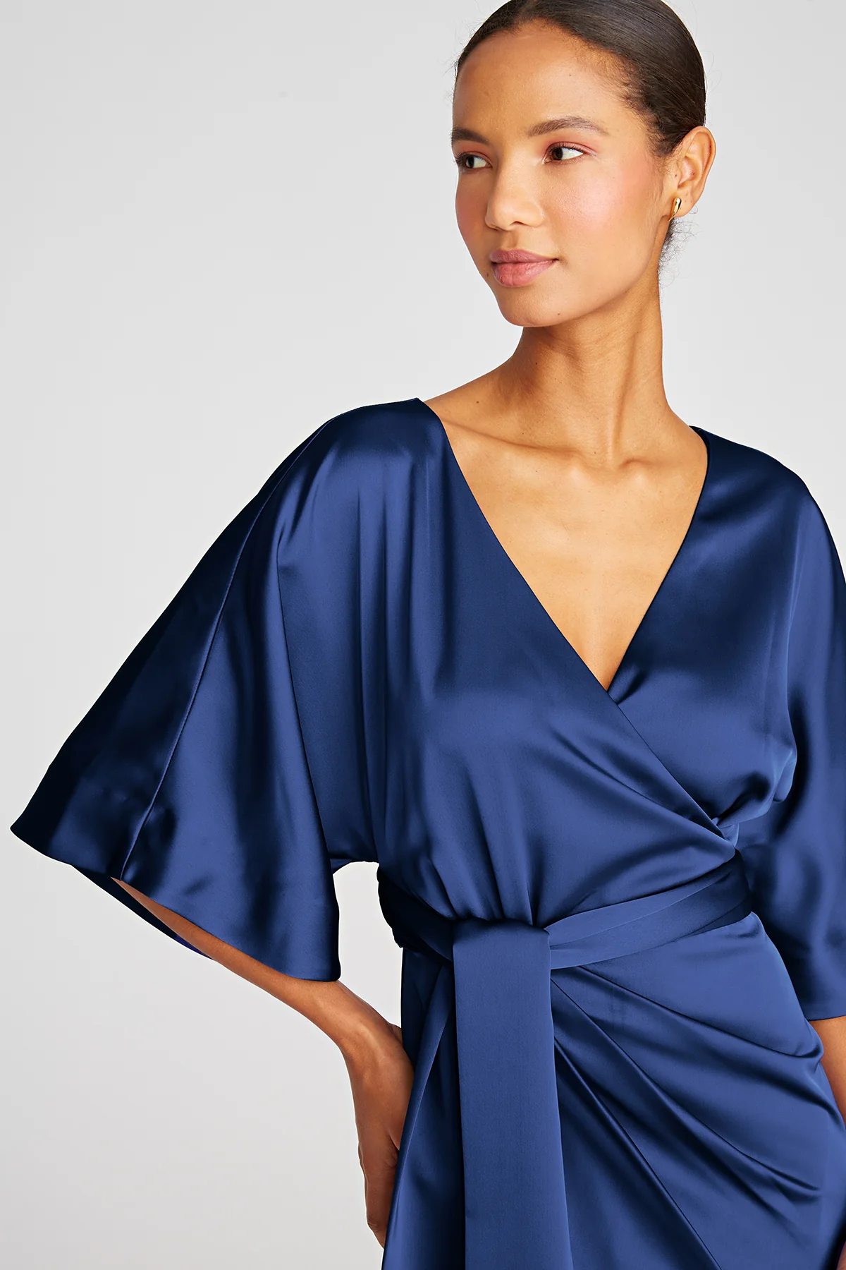 Alicia V-Neck Cocktail Dress - Image 5